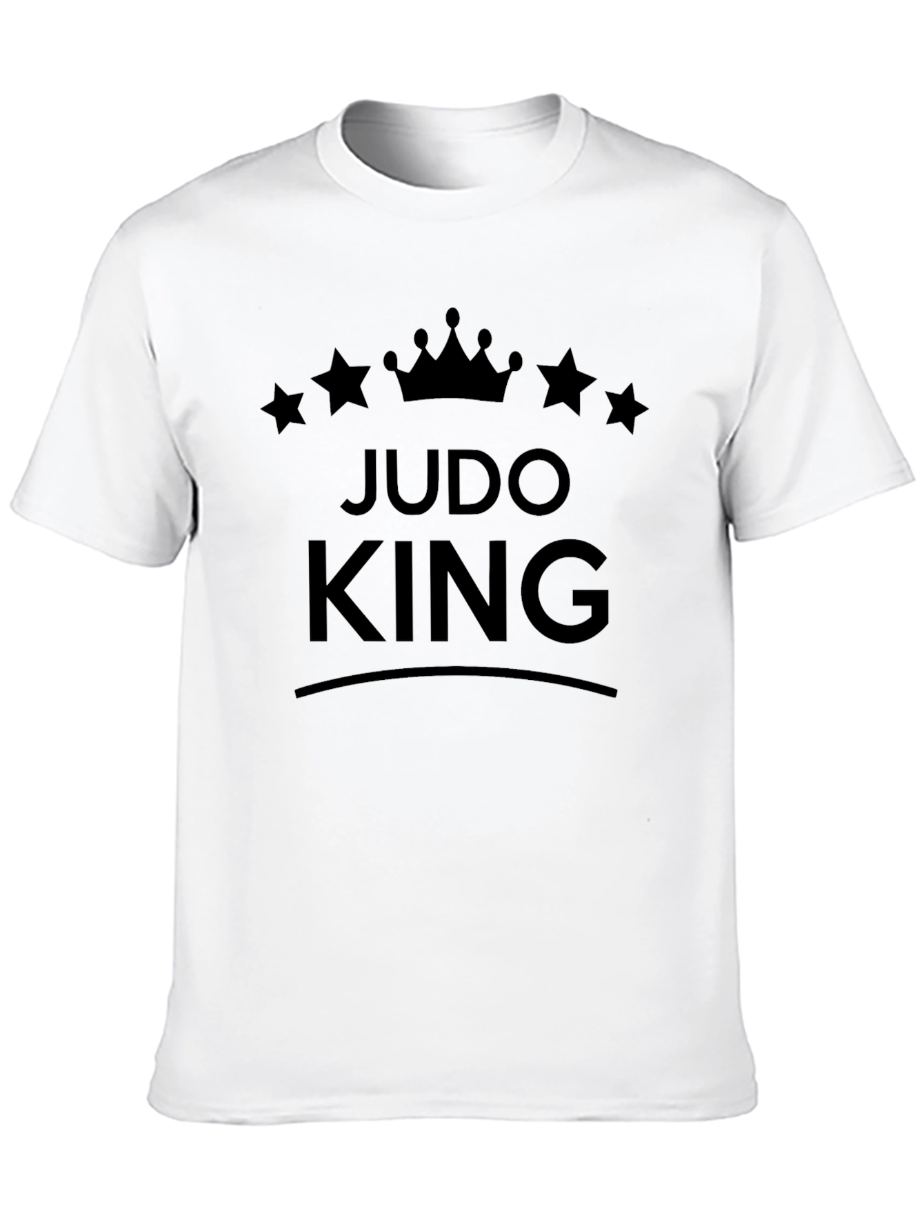 Judo King Graphic T-Shirt - Black