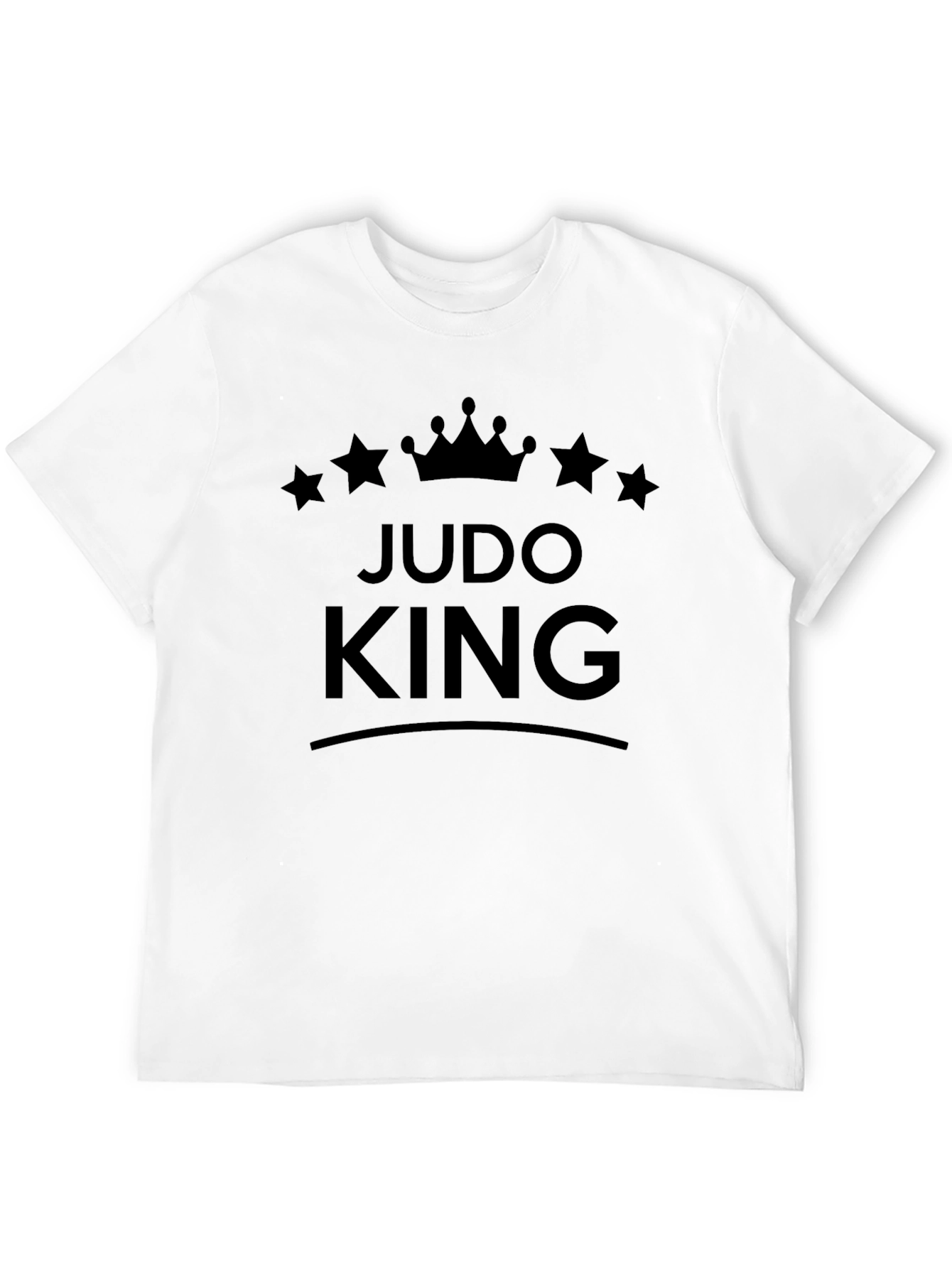 Judo King Graphic T-Shirt - Black