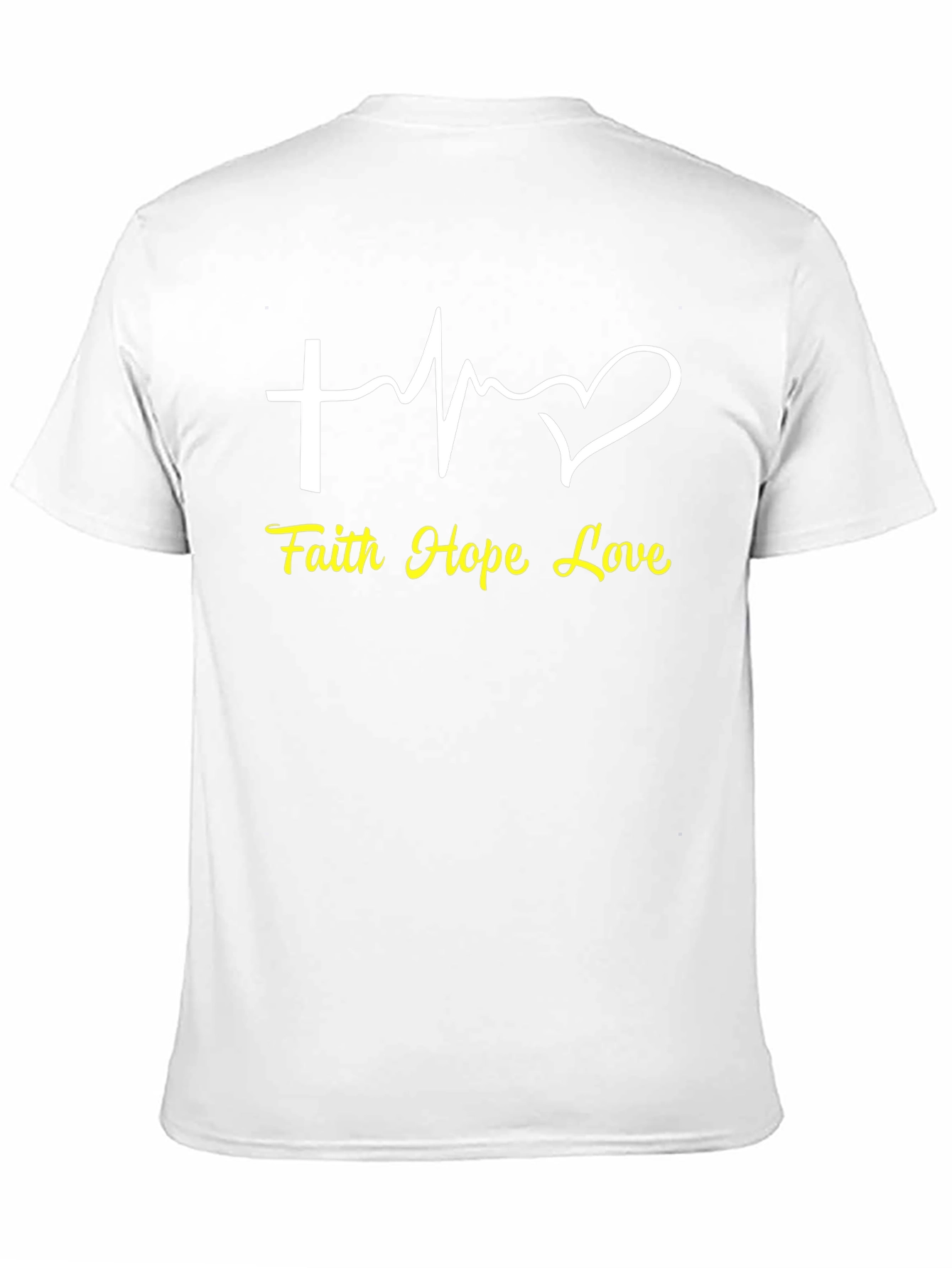 Faith Hope Love Heartbeat T-Shirt