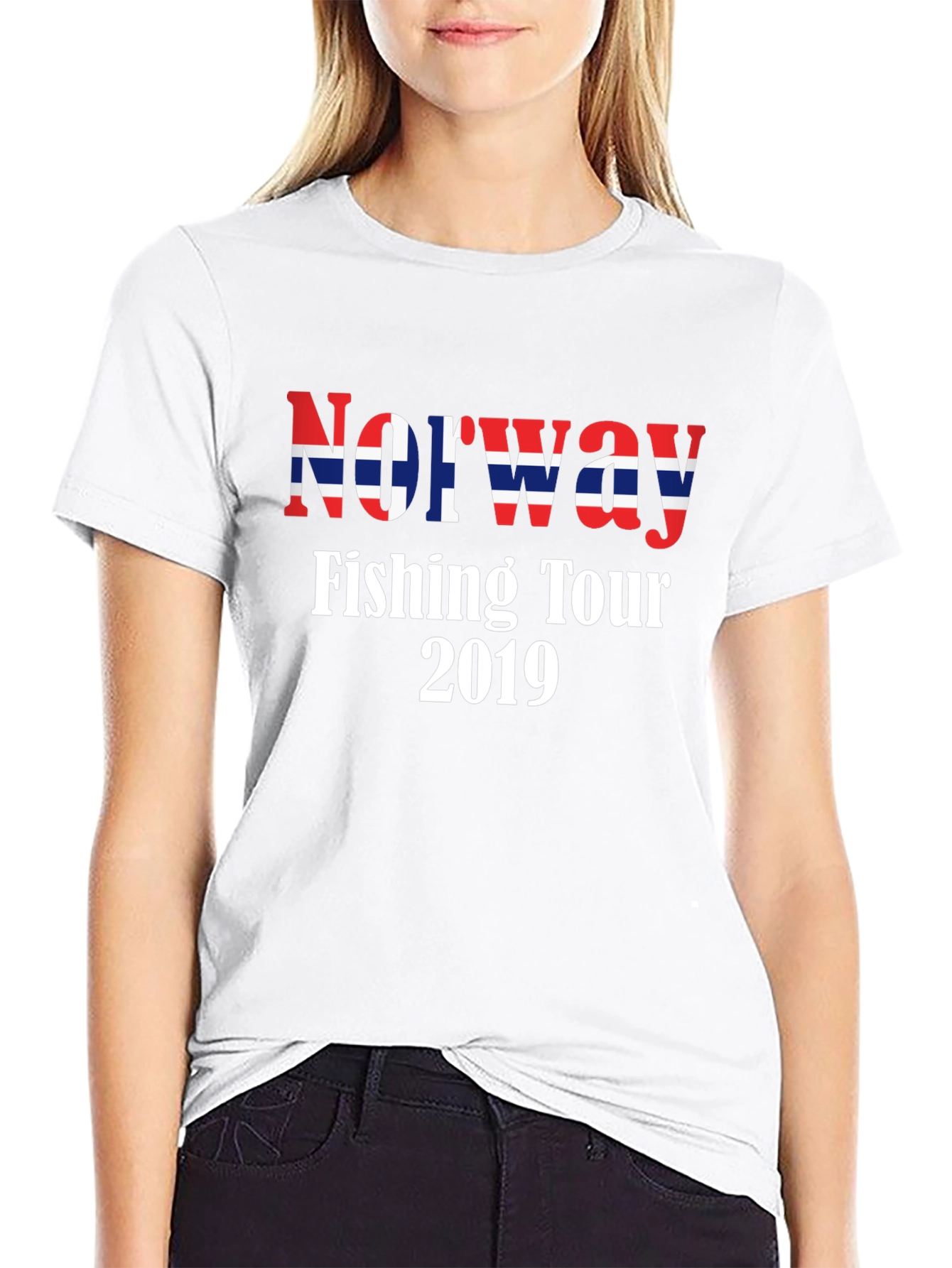 Norway Fishing Tour 2019 Black T-Shirt