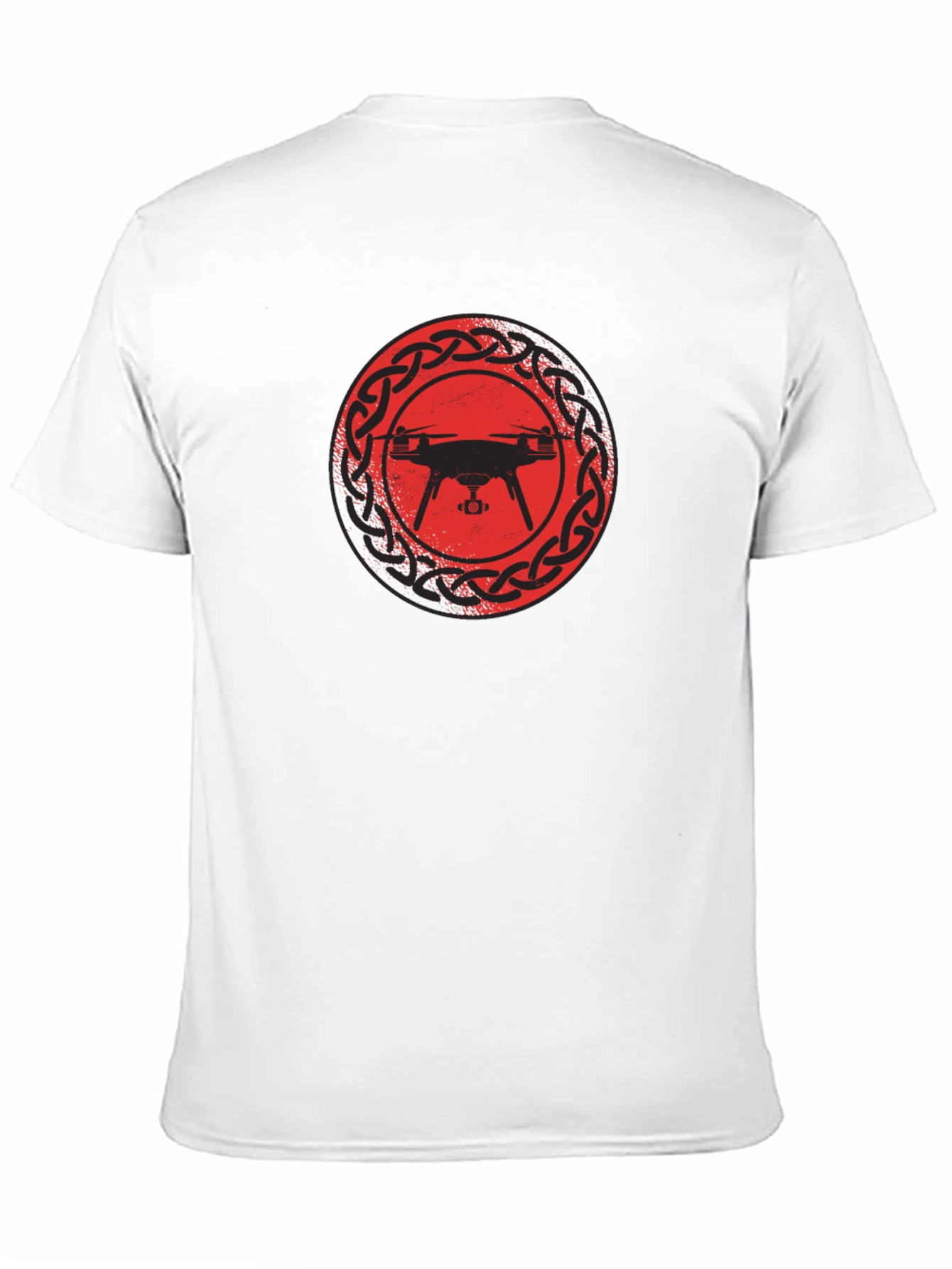 Drone Celtic Knot T-Shirt - Unique Graphic Tee