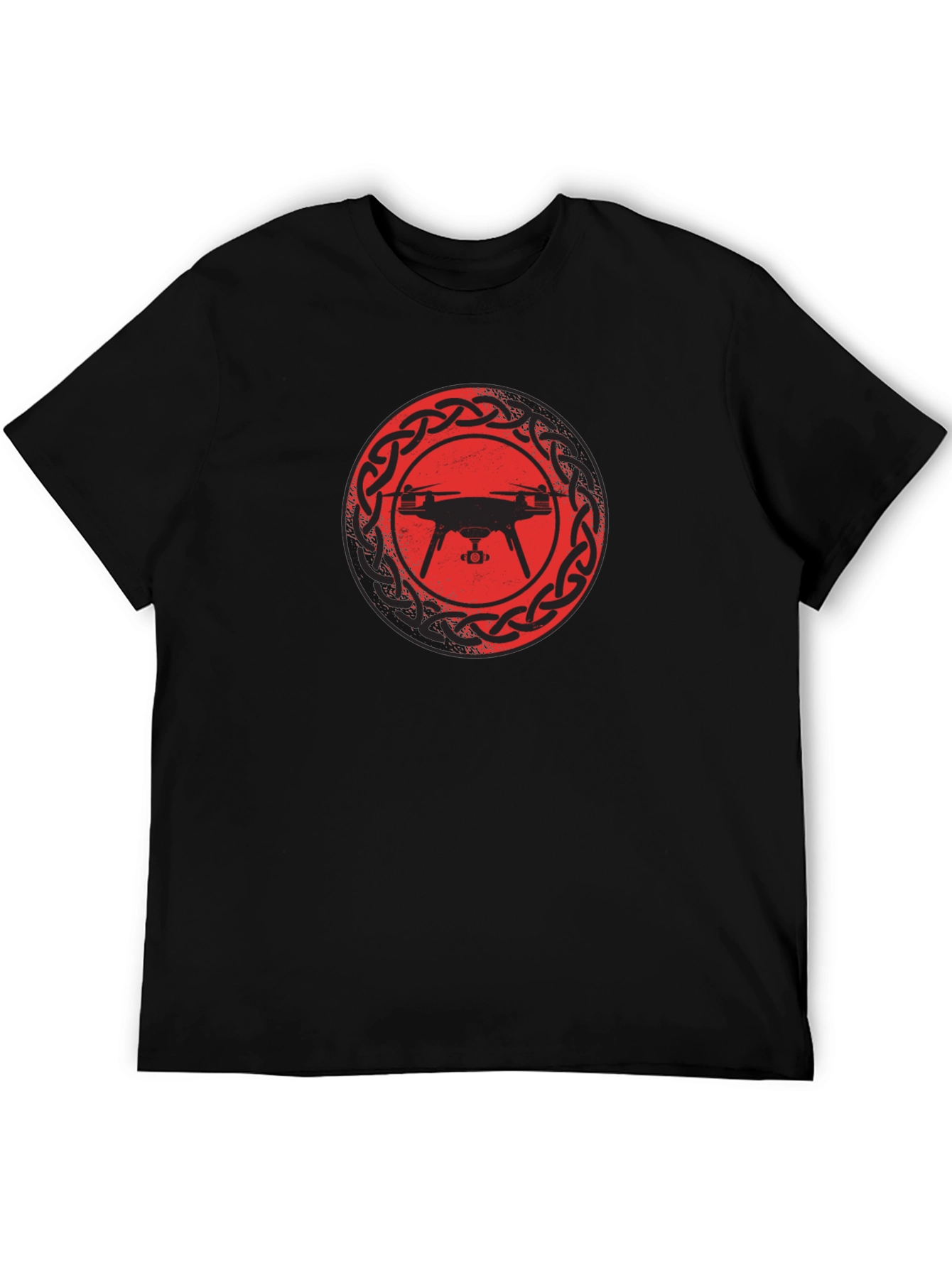 Drone Celtic Knot T-Shirt - Unique Graphic Tee
