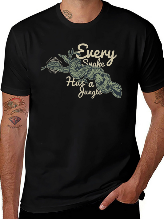 Every Snake Has a Jungle T-Shirt - Cool Graphic Tee