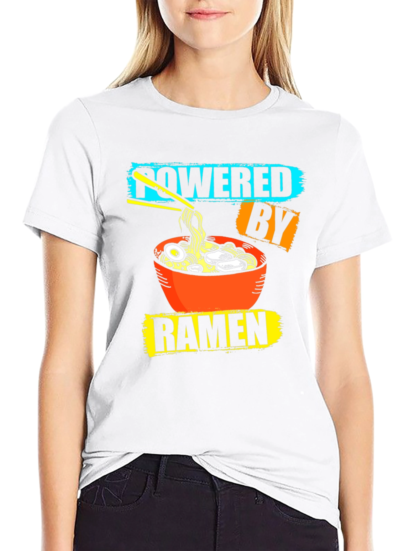 Powered By Ramen Graphic T-Shirt