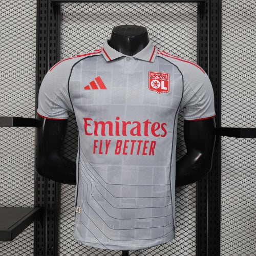 2025-26 Lyon Second Away Player Edition Jersey - Men