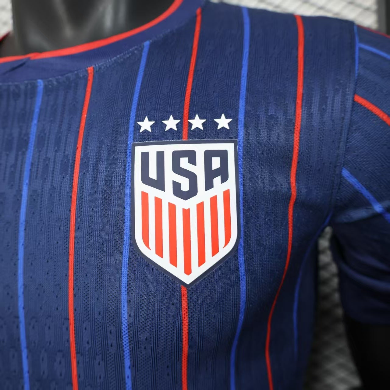2025-26 USA Long Sleeve Player Edition Jersey - Men