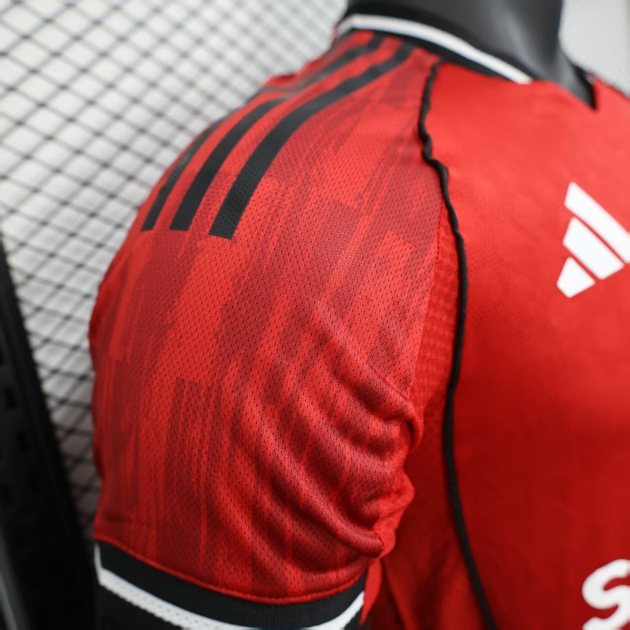 2025-26 Manchester City Red Home Player Edition Jersey - Men