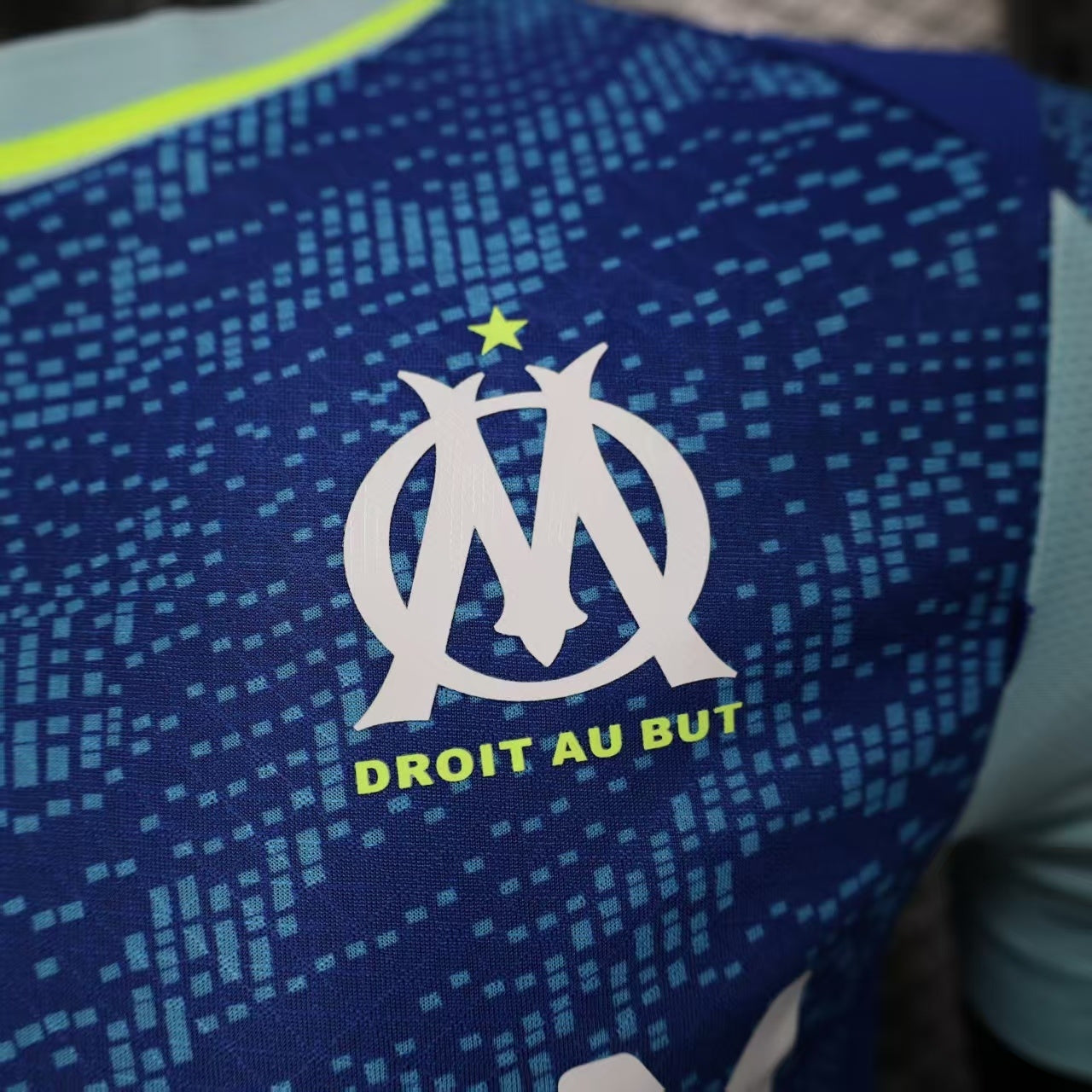 2025-26 Marseille Second Away Player Edition Jersey - Men