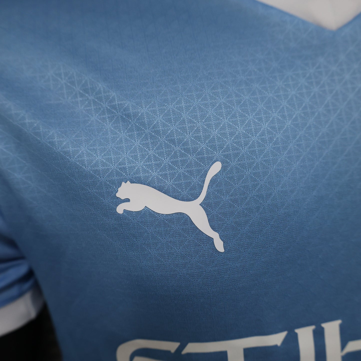2025-26 Manchester City Blue Player Edition Jersey - Men