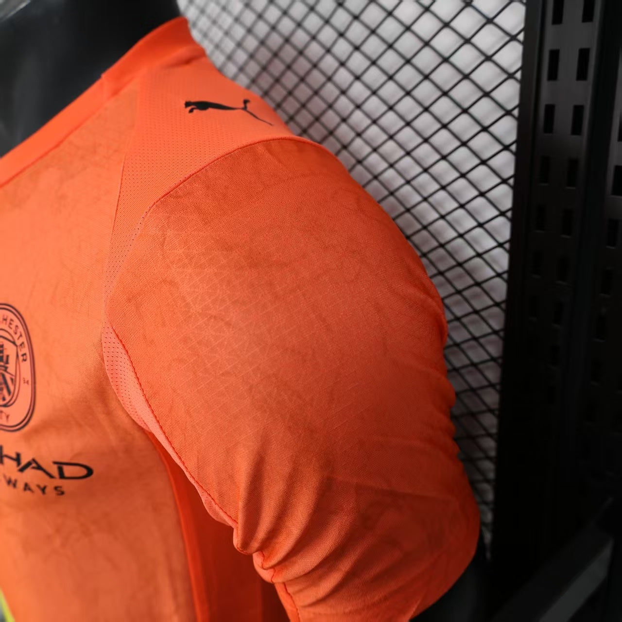 2025-26 Manchester City Orange Player Edition Jersey - Men
