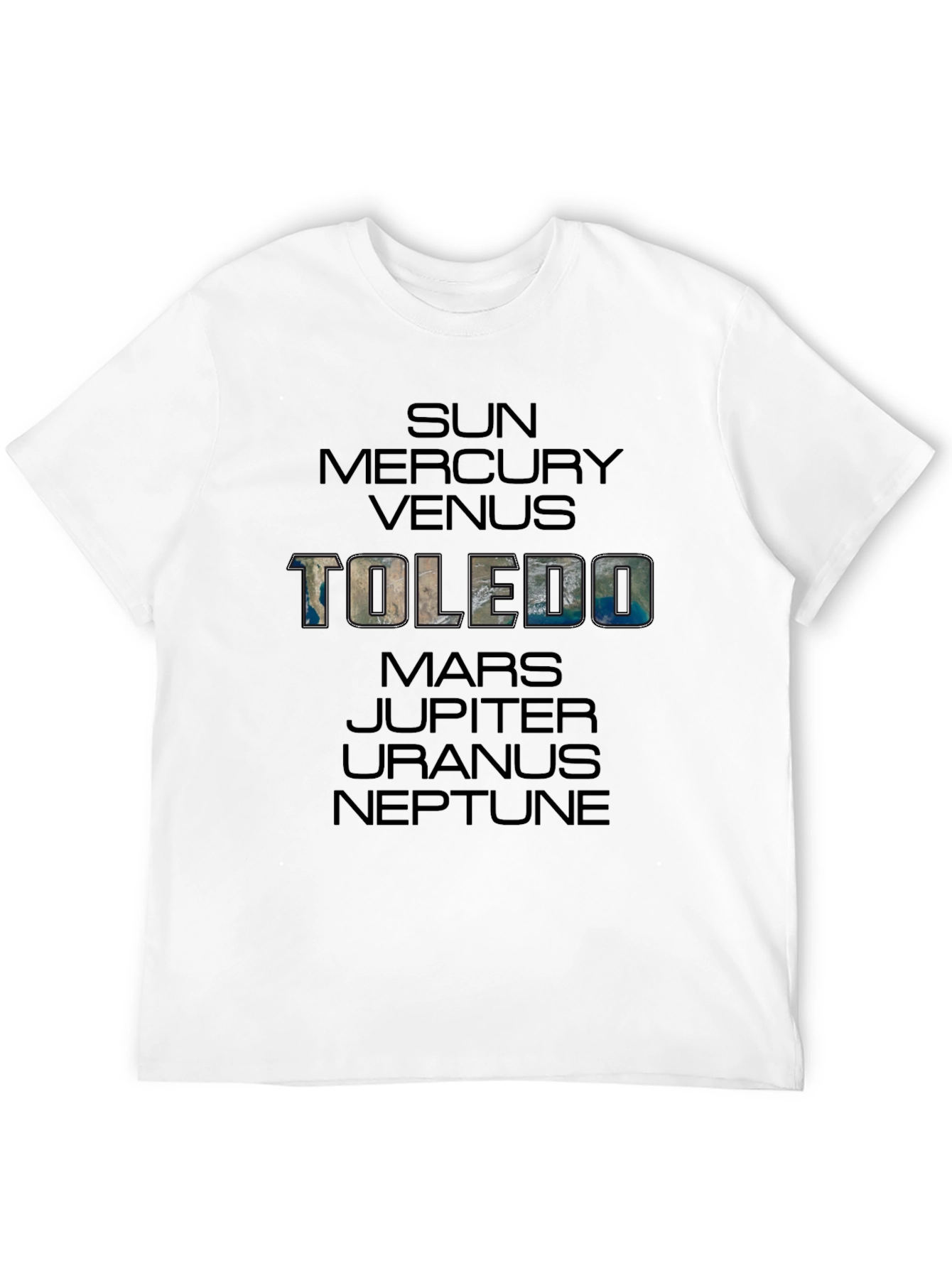 Toledo Ohio Planets T-Shirt
