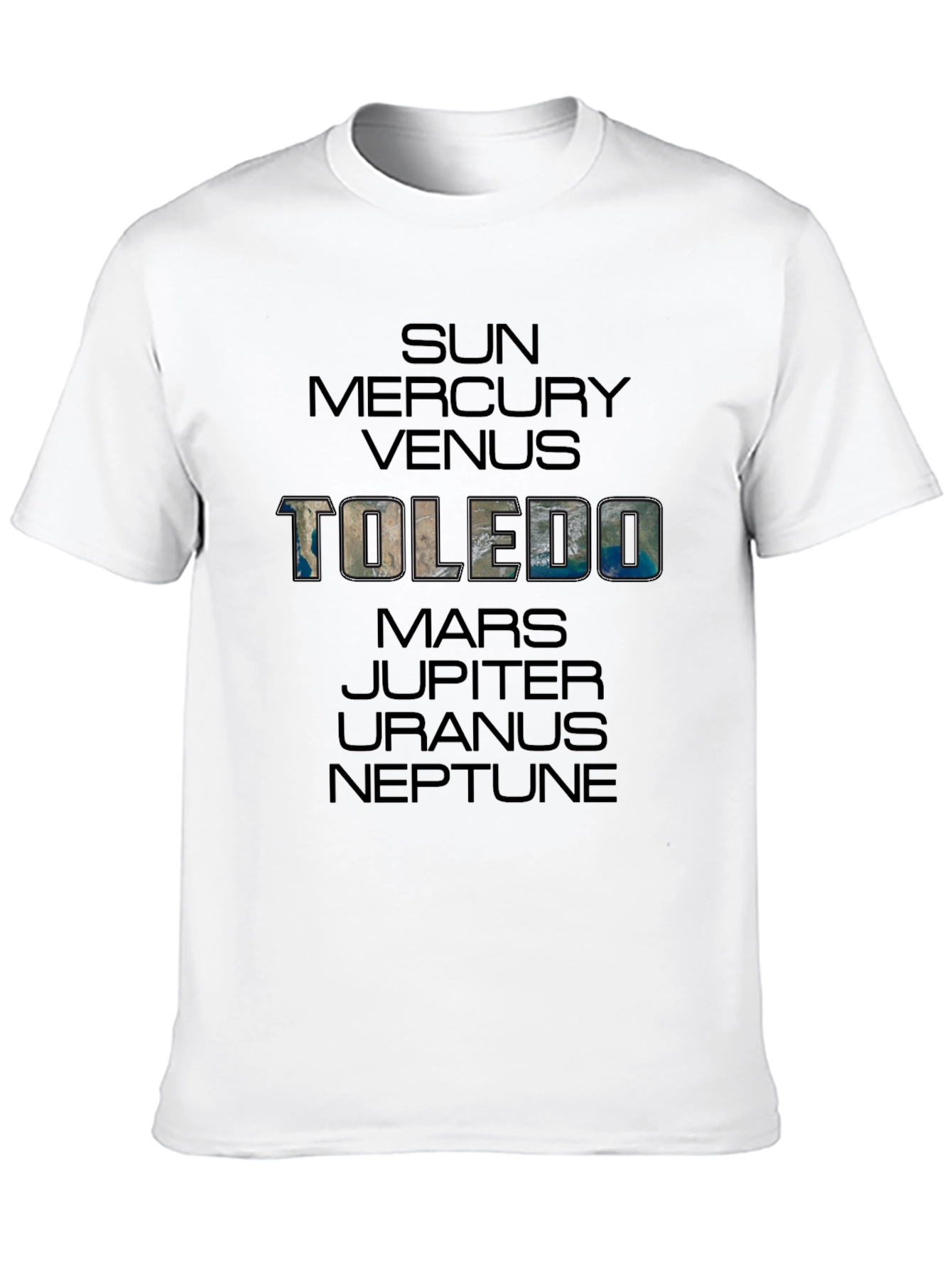 Toledo Ohio Planets T-Shirt