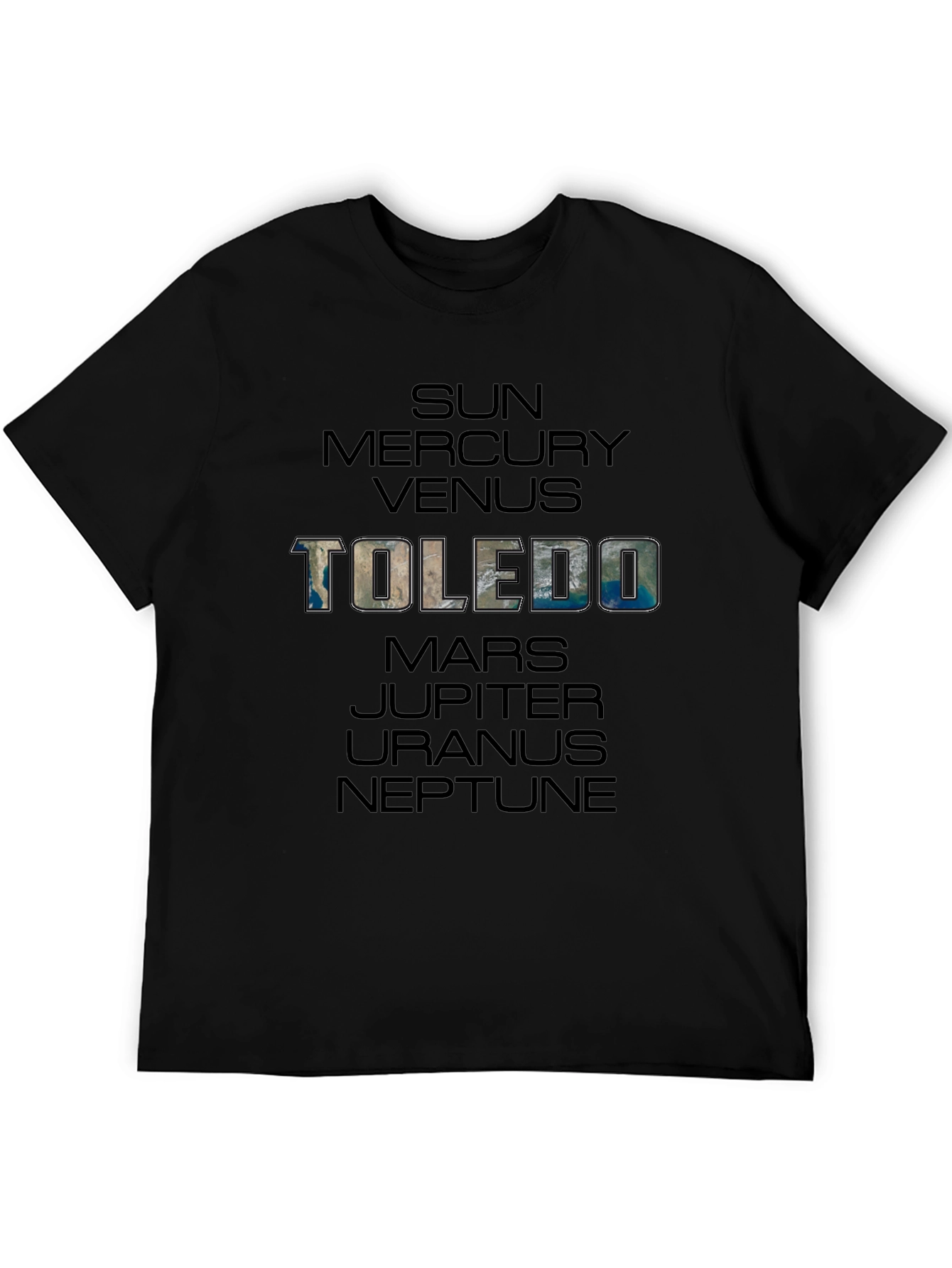 Toledo Ohio Planets T-Shirt