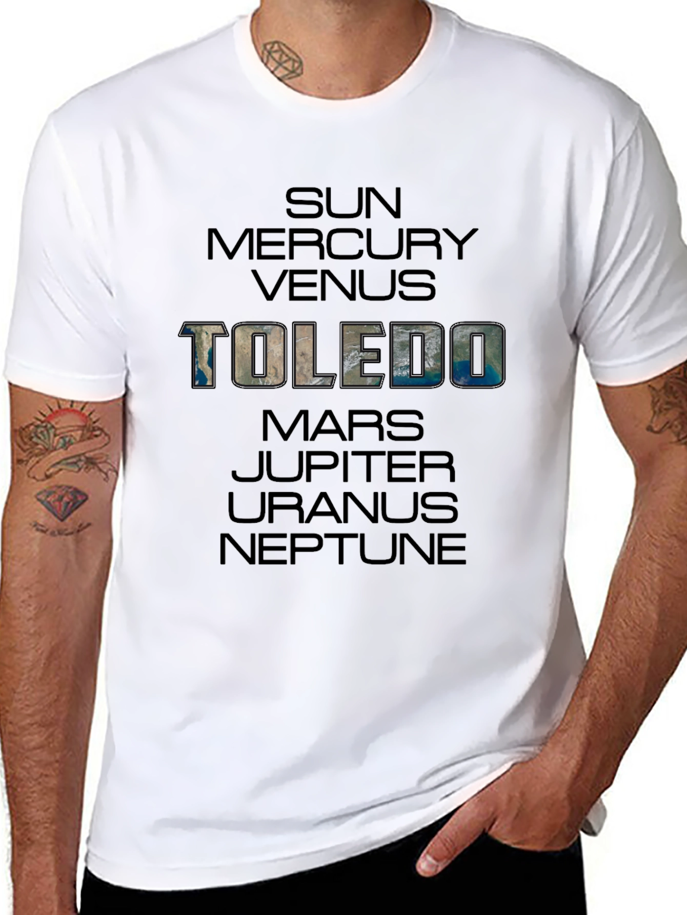 Toledo Ohio Planets T-Shirt
