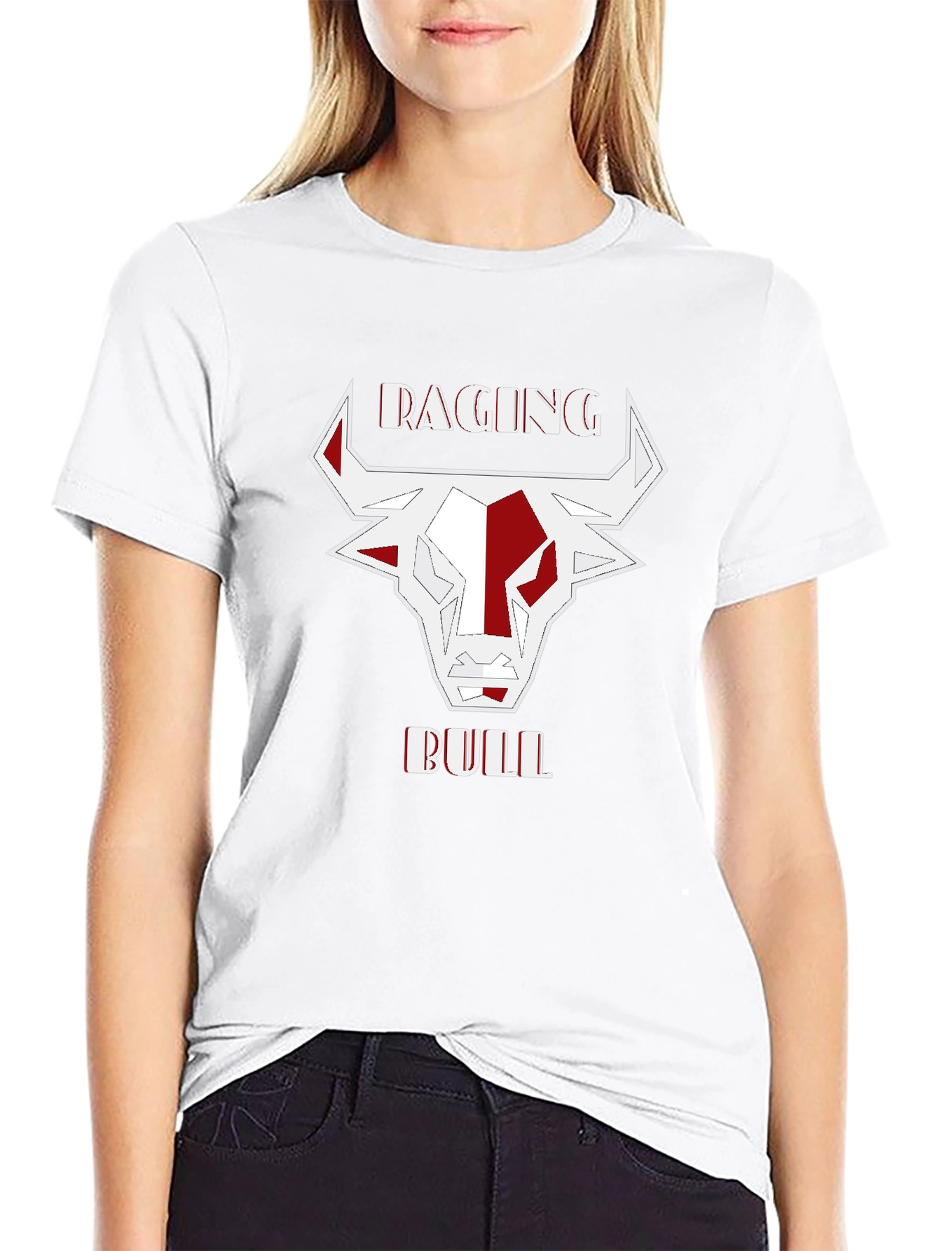 Raging Bull Graphic Tee - Stylish Mens Black T-Shirt