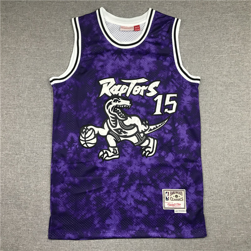 Men's Toronto Raptors Vince Carter Purple Galaxy Swingman Jerseys