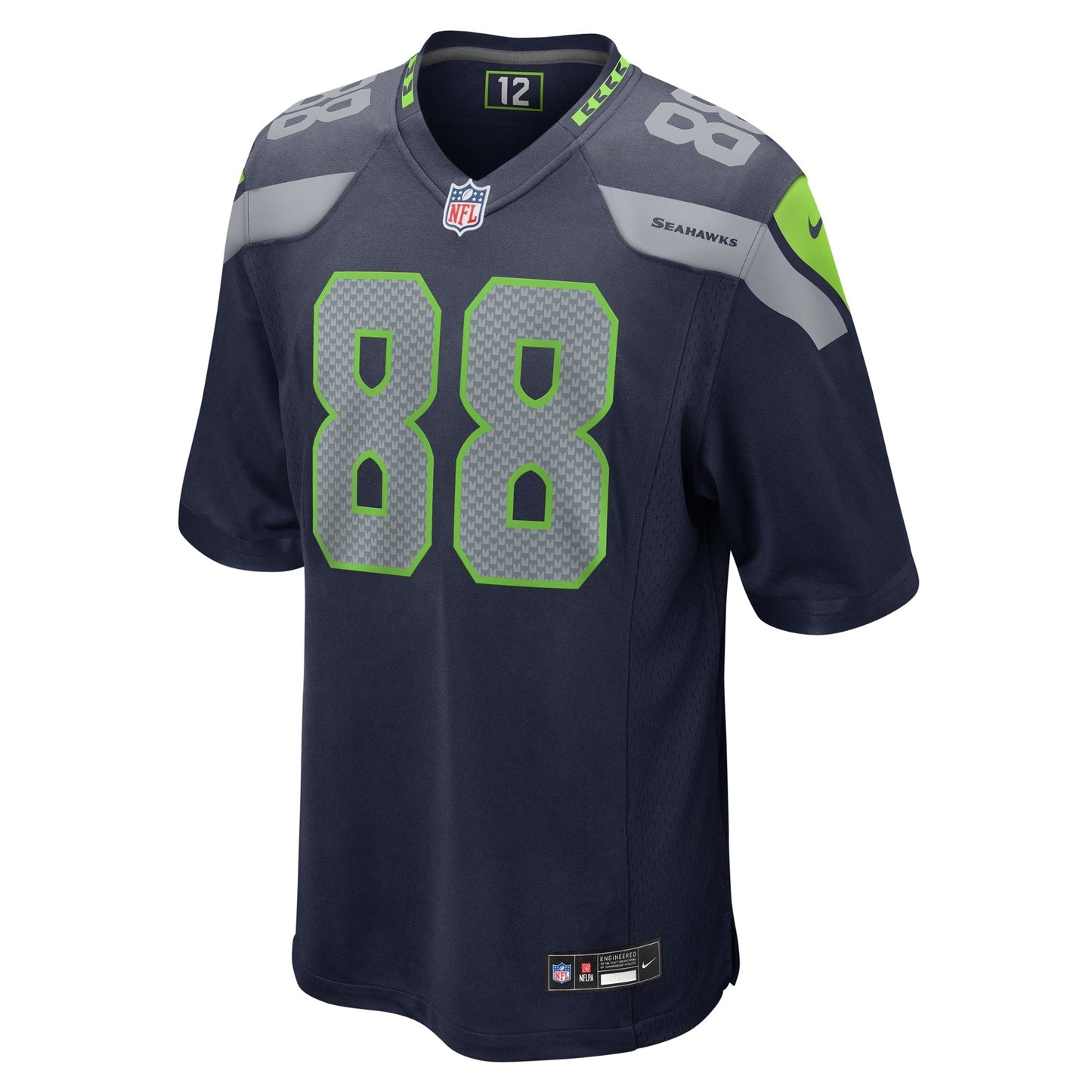 A.J. Barner Seattle Seahawks Nike  Game Jersey -  College Navy