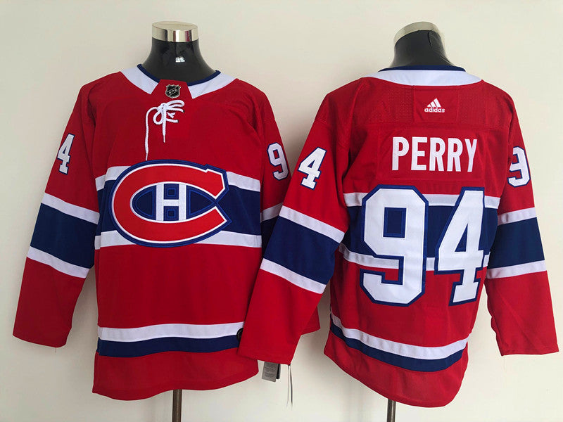 Men's Montreal Canadiens Corey Perry #94 Red Player Game Jerseys