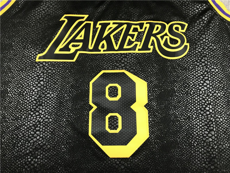 Men's Los Angeles Lakers Kobe Bryant #8 Black Swingman Player Jerseys