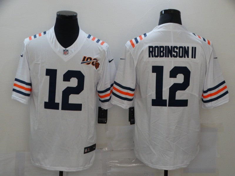 Men's Chicago Bears Allen Robinson II #12 White Game Jerseys