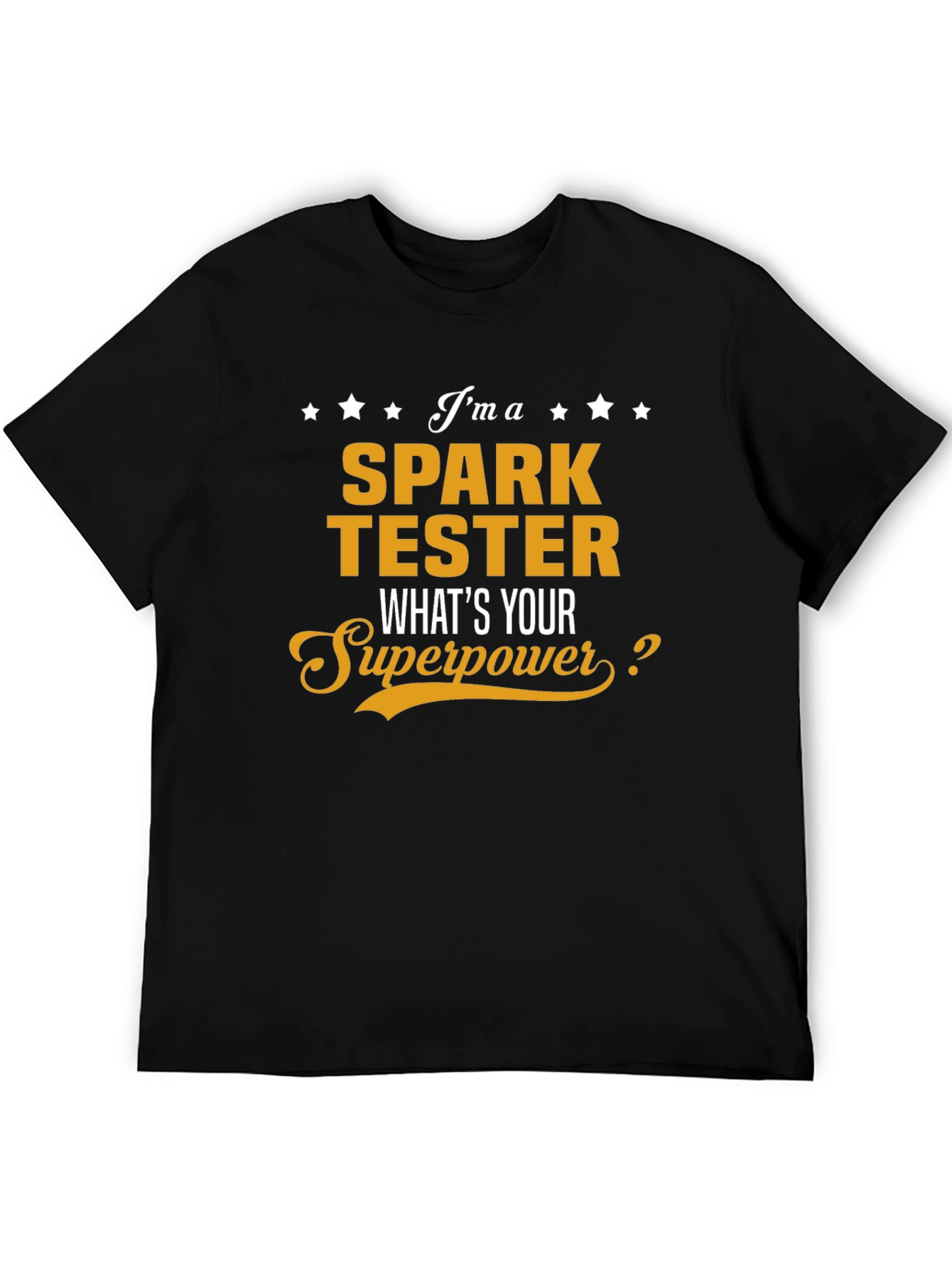 Spark Tester Superpower Graphic T-Shirt