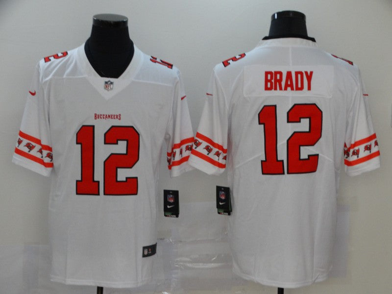 Men's Tampa Bay Buccaneers #12 Tom Brady White Player Game Jerseys