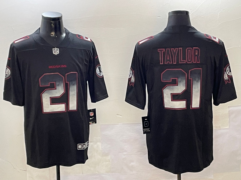 Men's Washington Commanders Sean Taylor #21 Black Player Game Jerseys