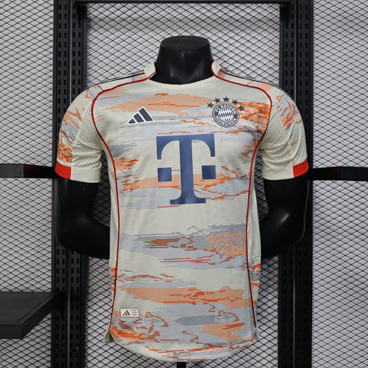2025-26 Bayern Munich Away player version jersey