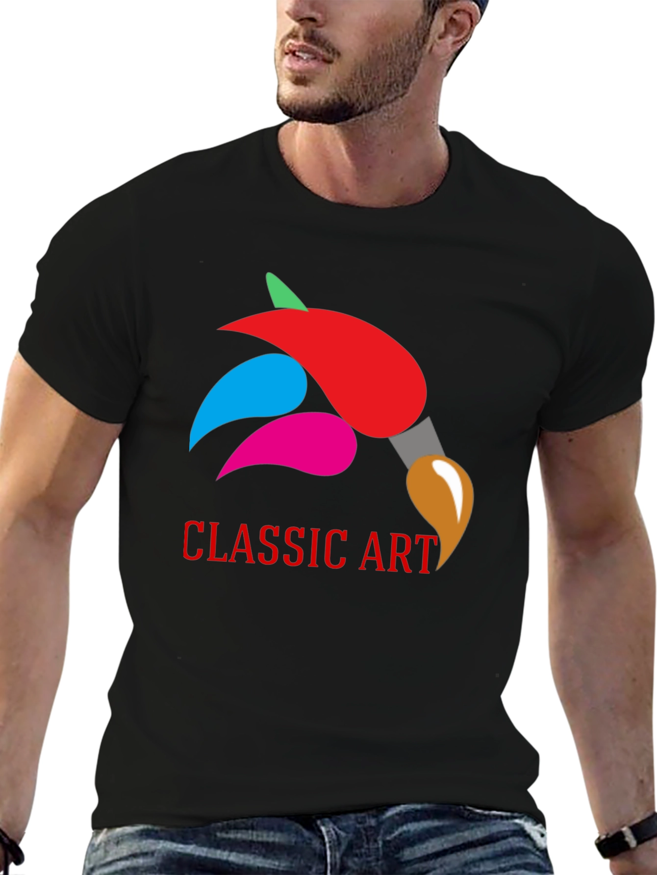 Classic Art Brush T-Shirt