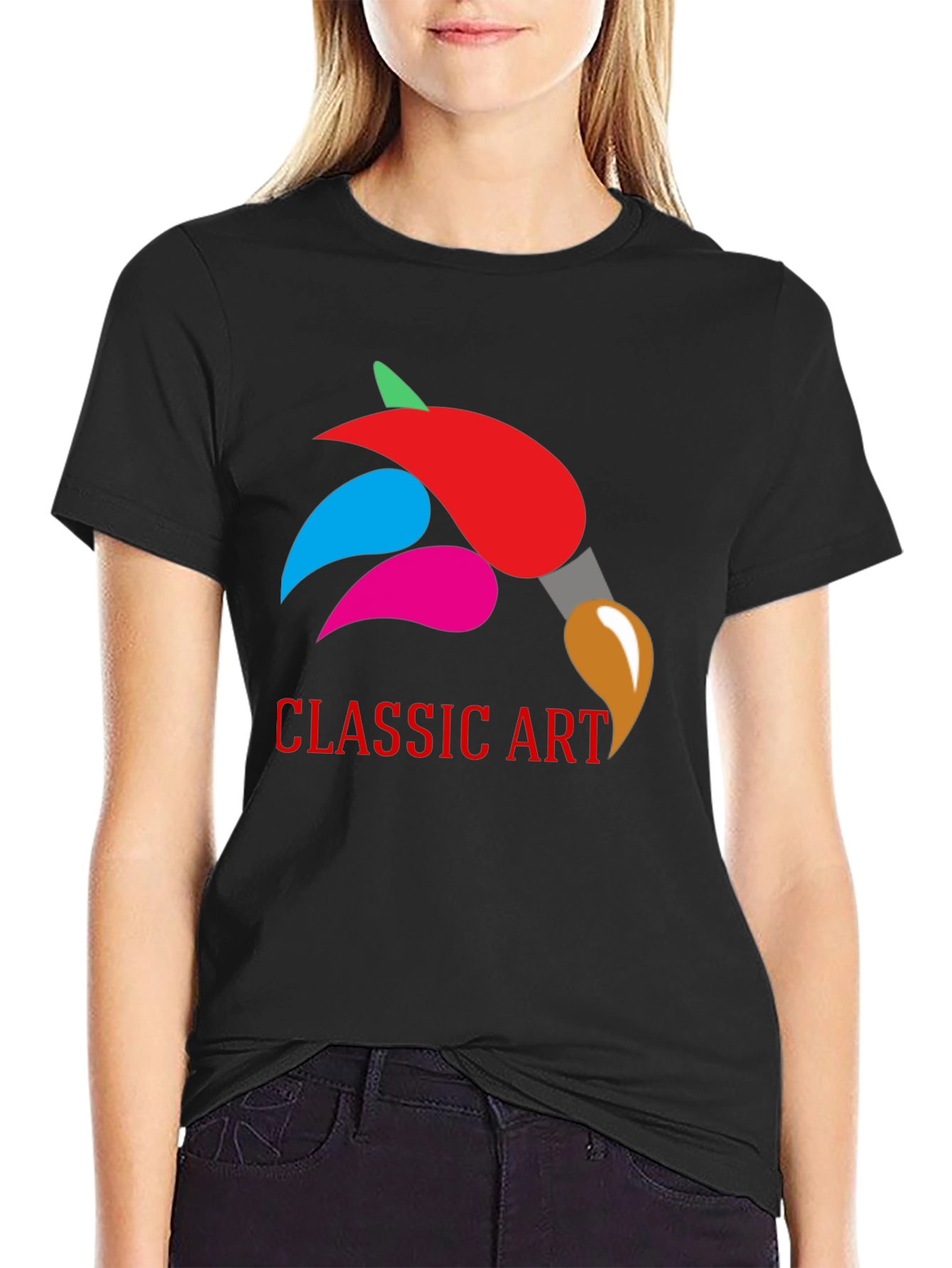 Classic Art Brush T-Shirt