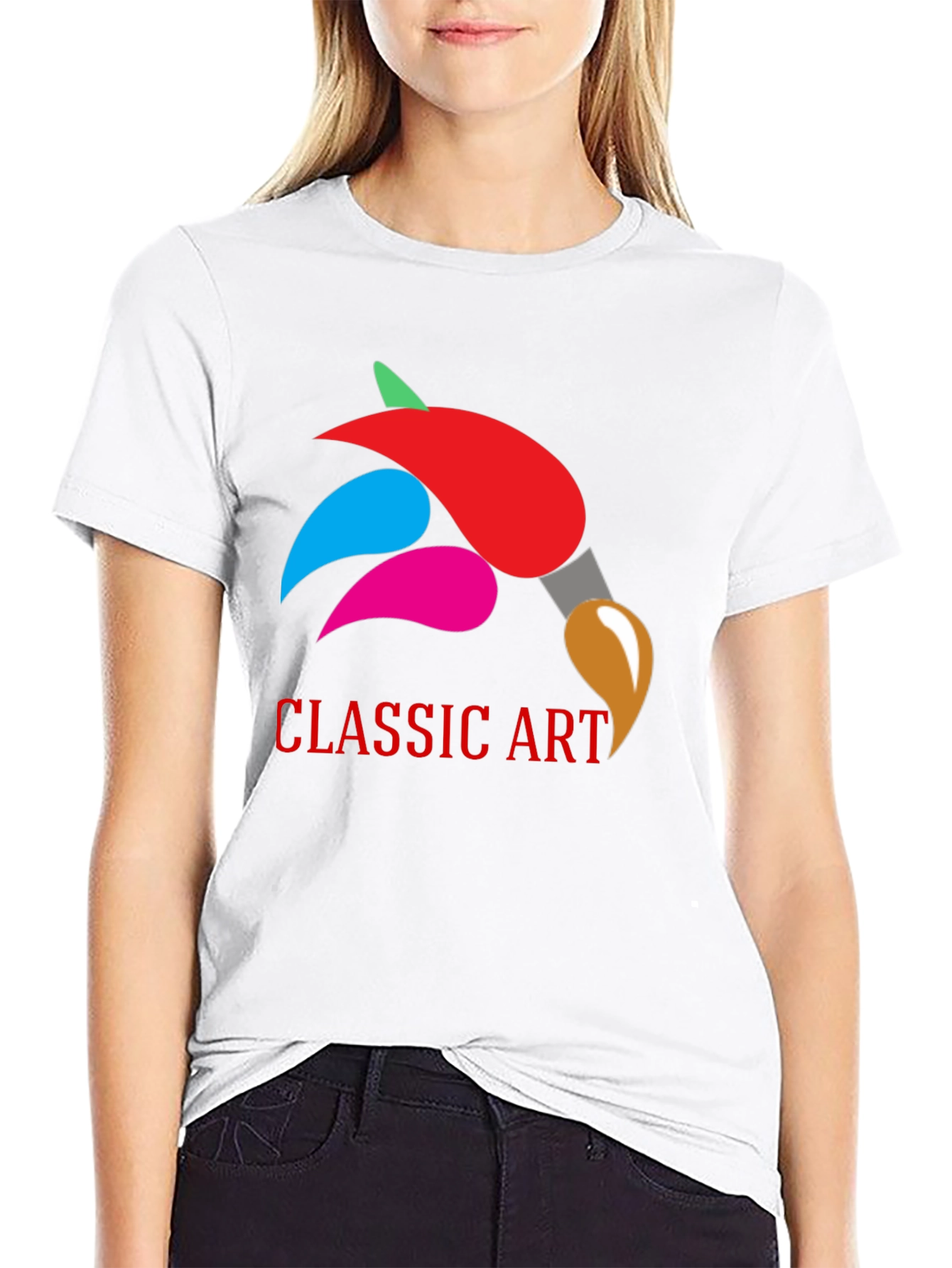 Classic Art Brush T-Shirt