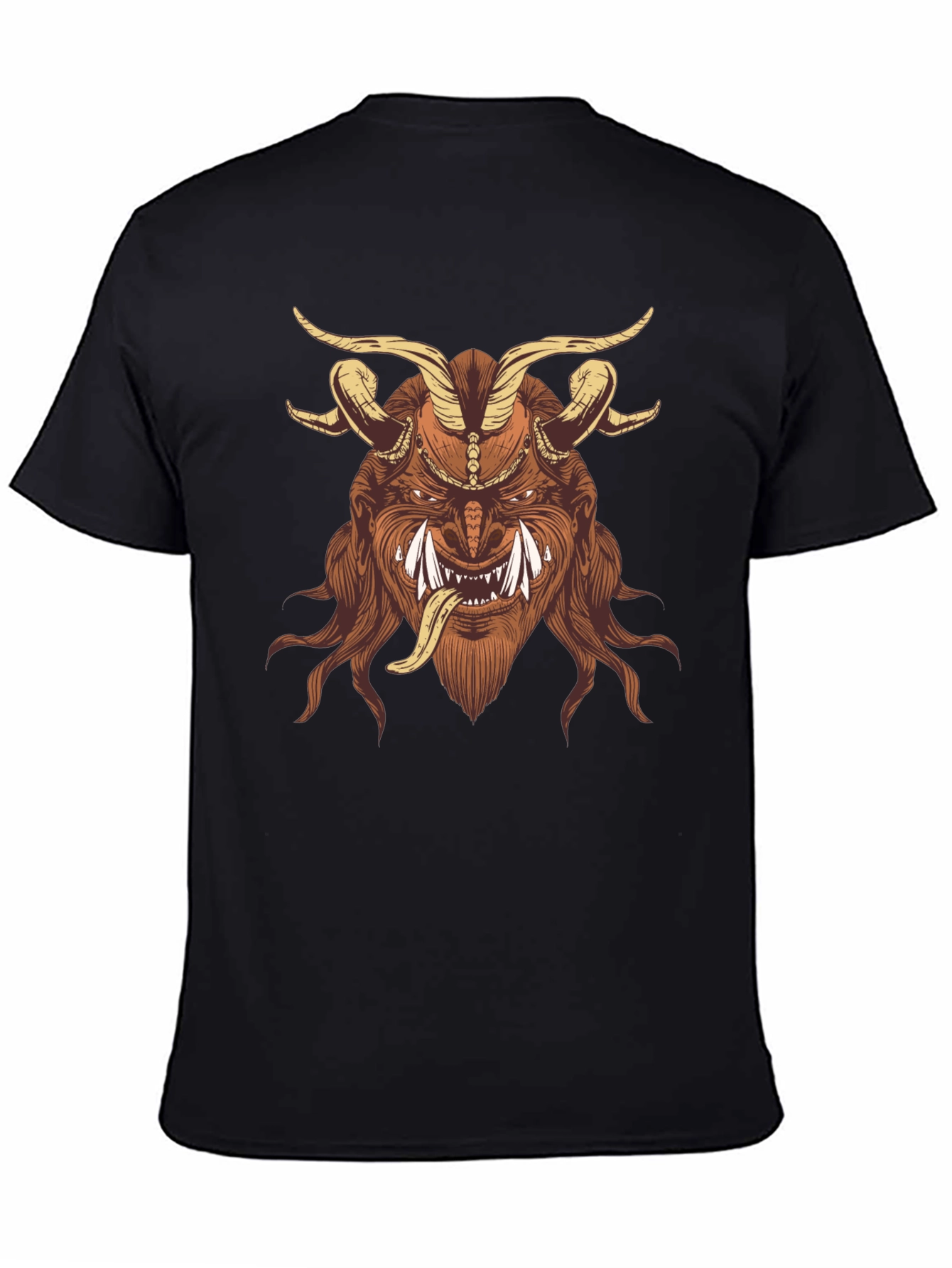 Krampus Graphic Tee - Dark Humor Shirt