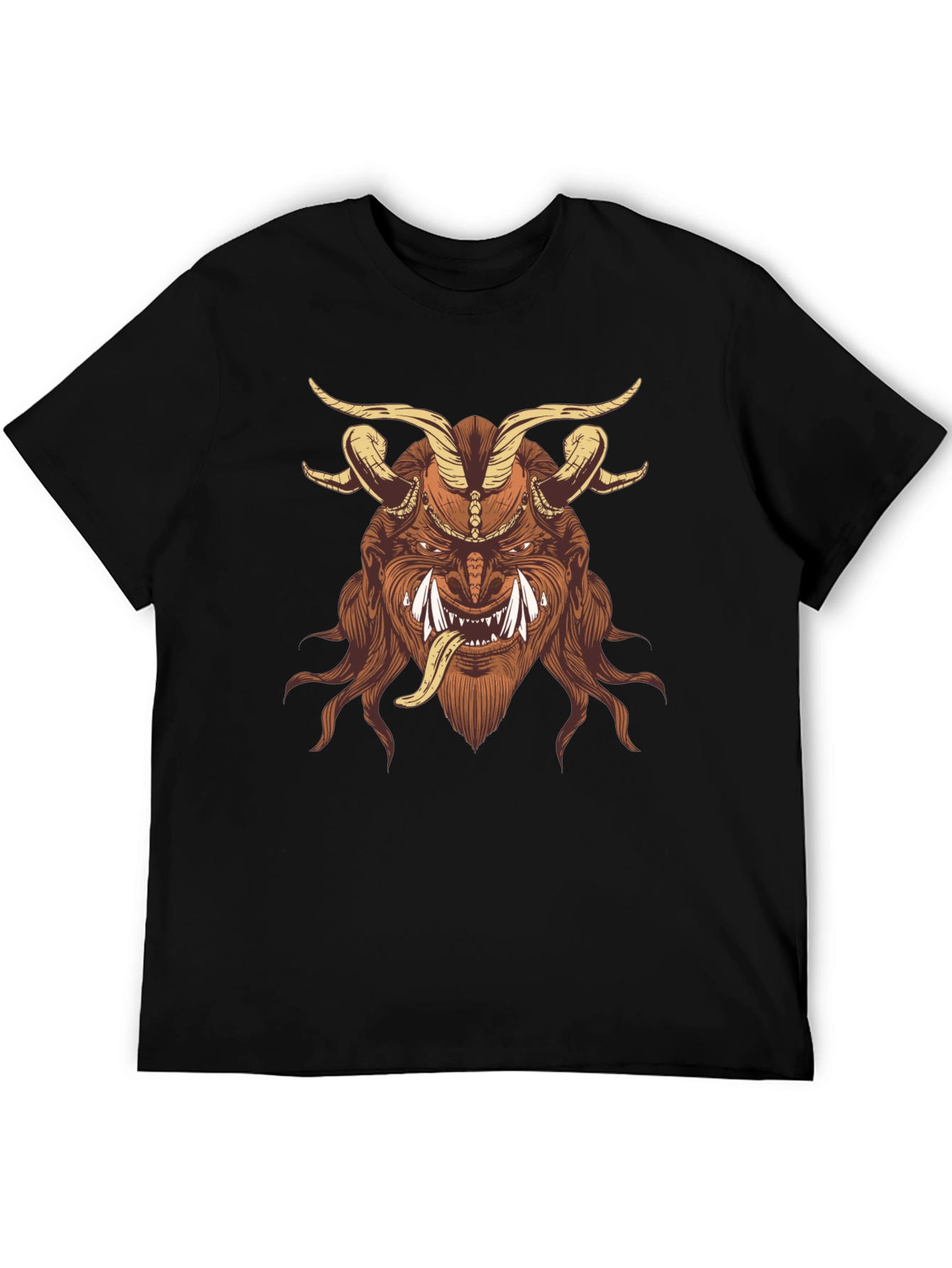 Krampus Graphic Tee - Dark Humor Shirt