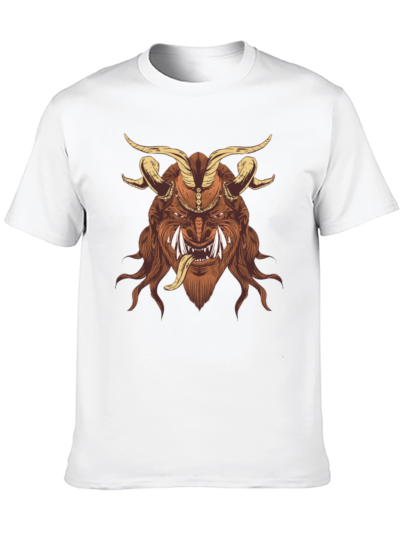Krampus Graphic Tee - Dark Humor Shirt
