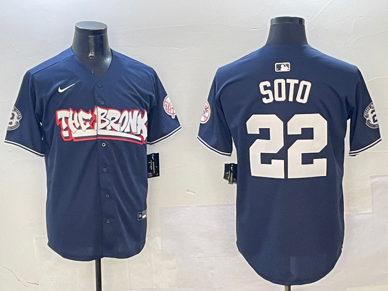 Men's New York Yankees Juan Soto Navy Limited Player Jerseys
