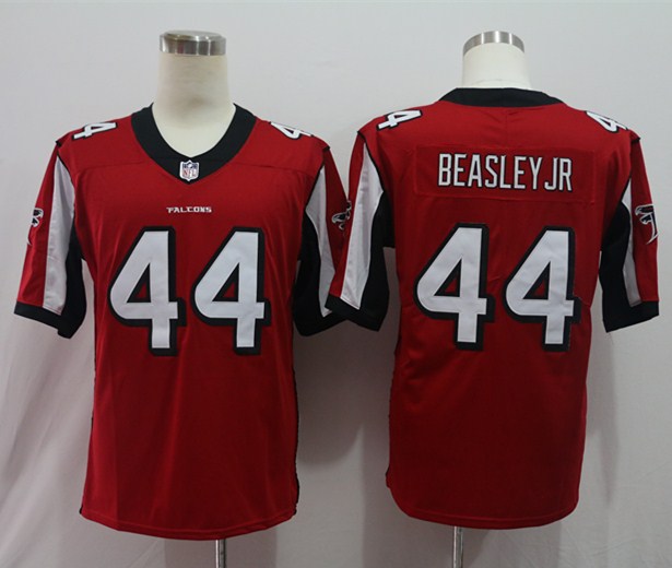 Men's Atlanta Falcons Vic Beasley Jr #44 Red Game Jerseys