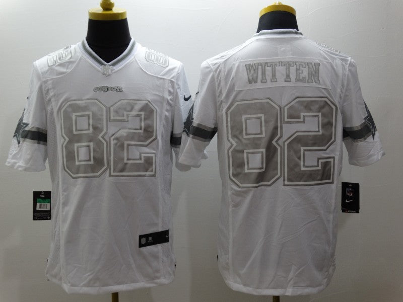 Men's Dallas Cowboys Jason Witten #82 White Player Game Jerseys