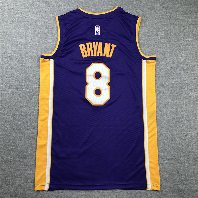 Men's Los Angeles Lakers Kobe Bryant Purple #8 Swingman Player Jerseys
