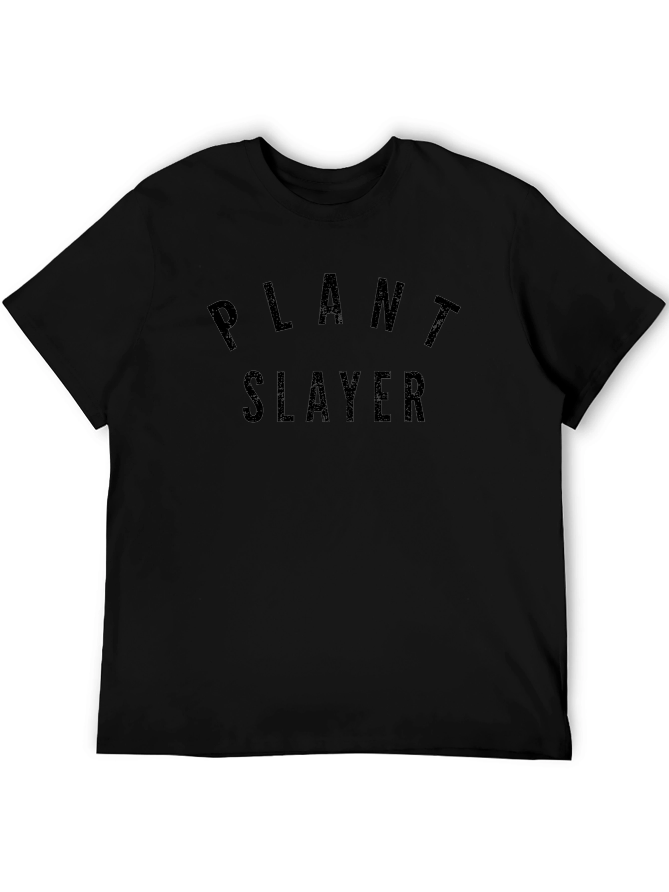 Plant Slayer Black Graphic T-Shirt