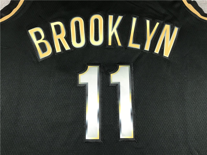 Men's Brooklyn Nets Kyrie Irving Black 2020/21 Swingman Player Jerseys