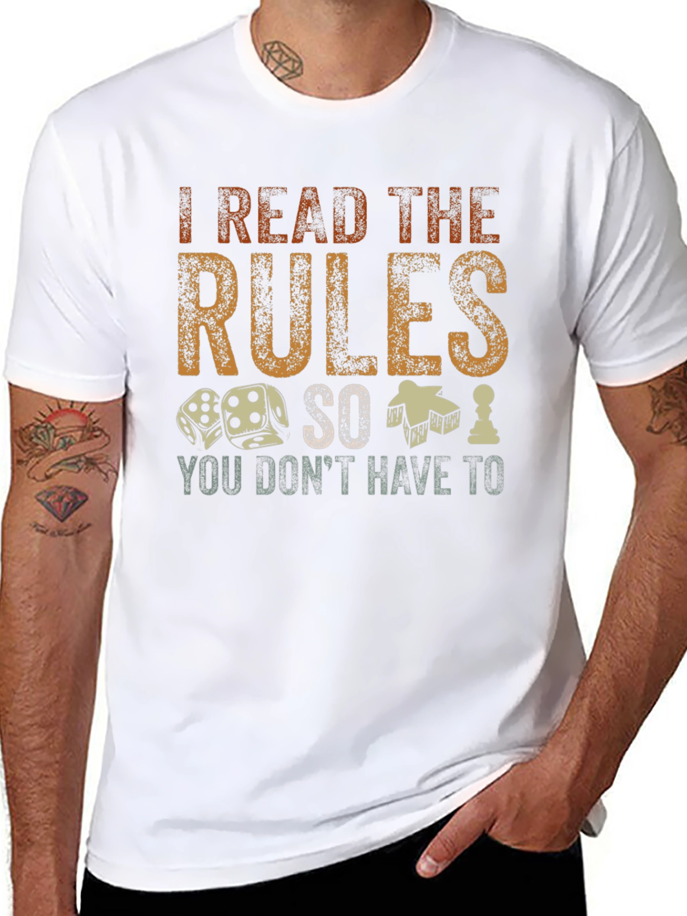 I Read the Rules T-Shirt - Gamer Tee
