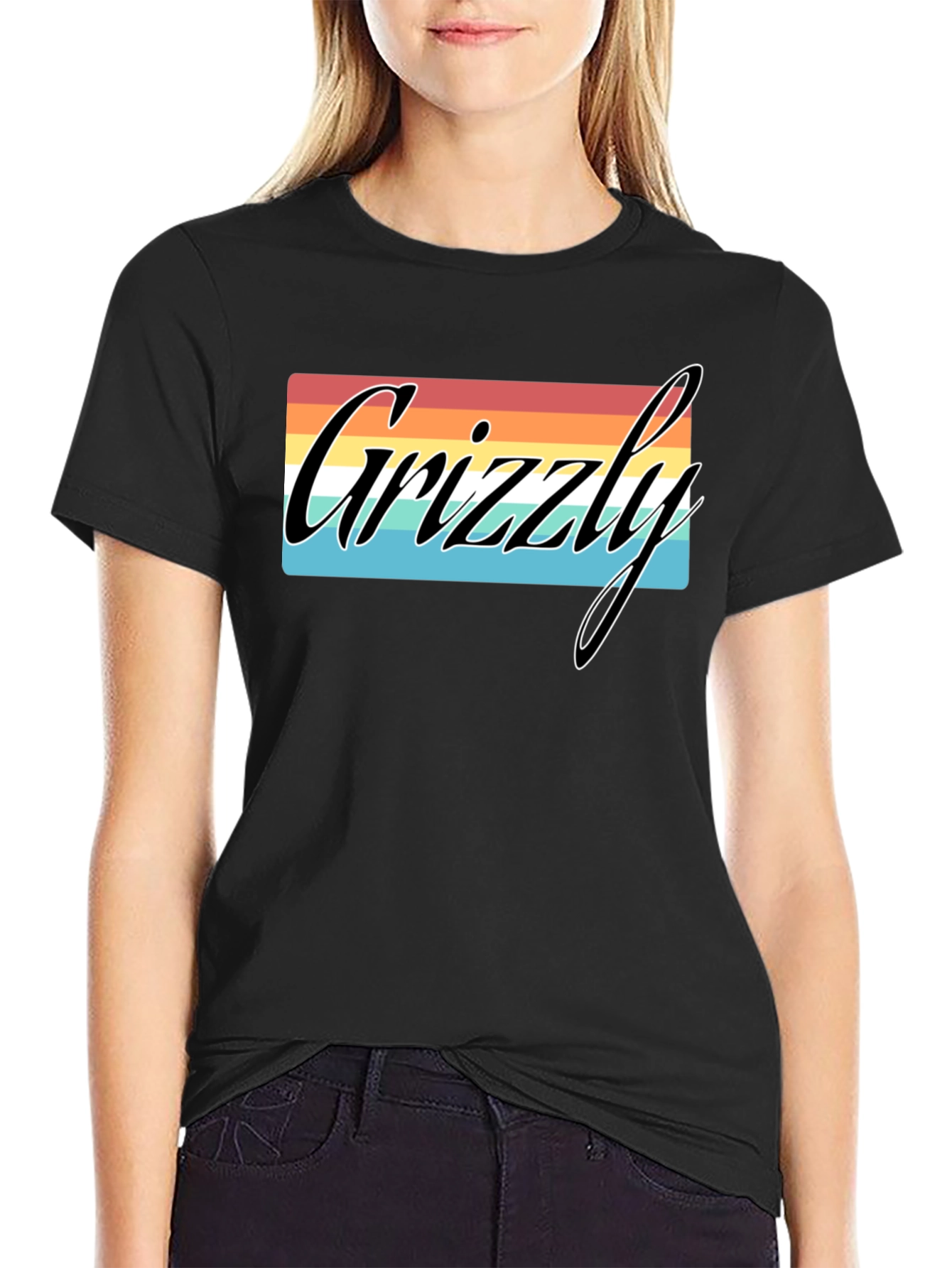 Retro Grizzly Bear T-Shirt
