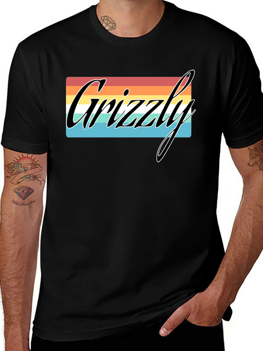 Retro Grizzly Bear T-Shirt