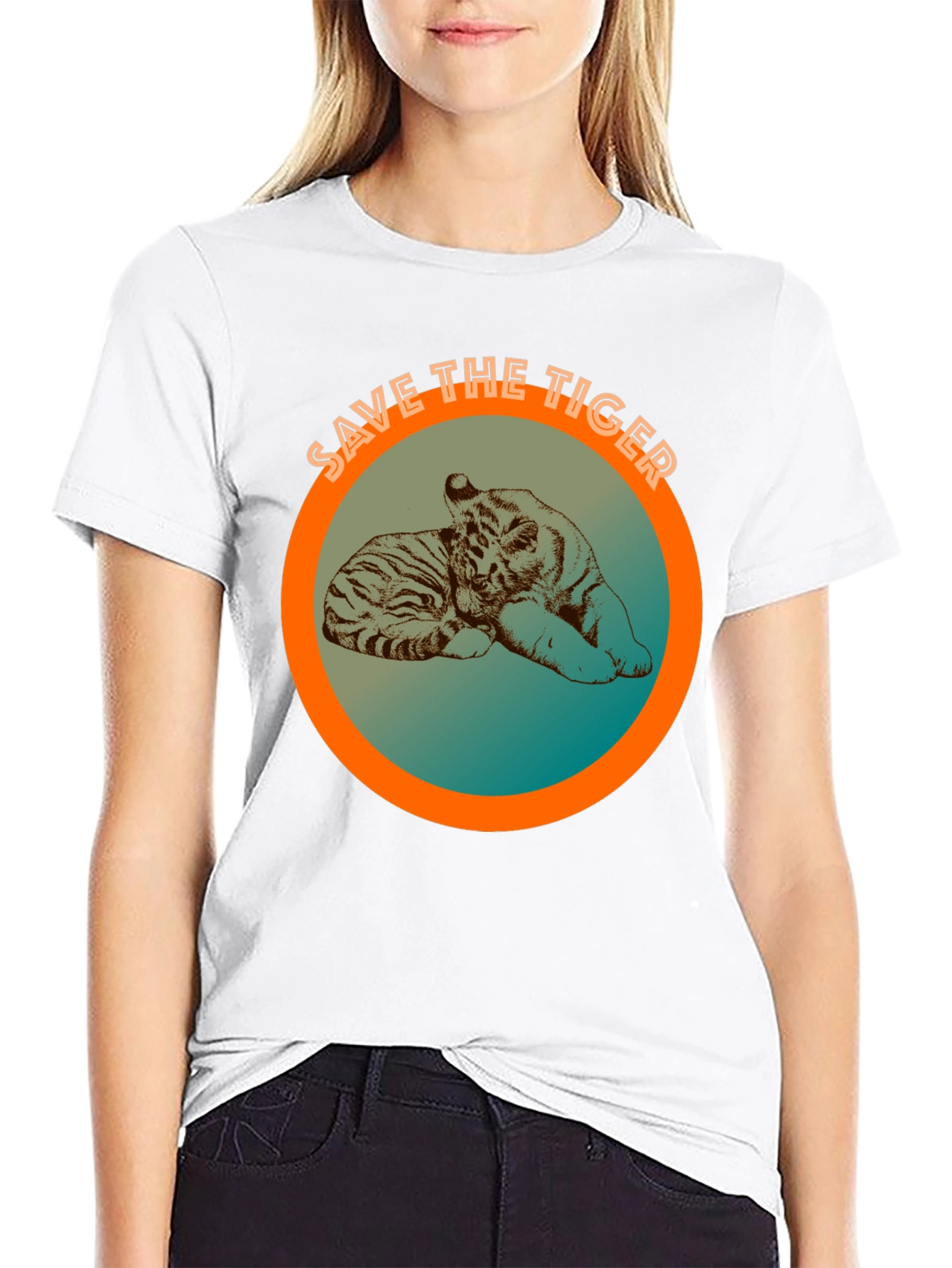 Save the Tiger Graphic Tee