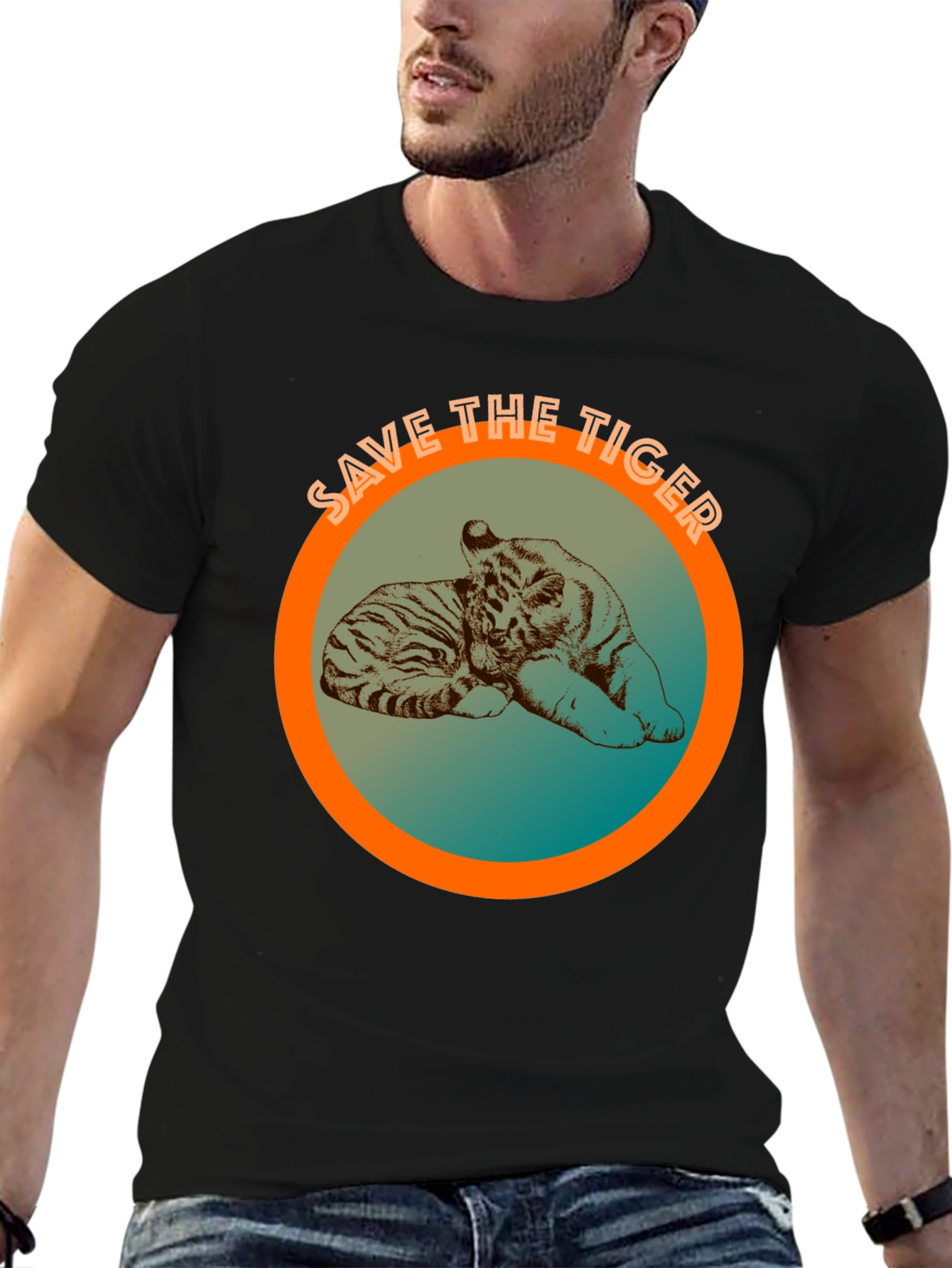 Save the Tiger Graphic Tee