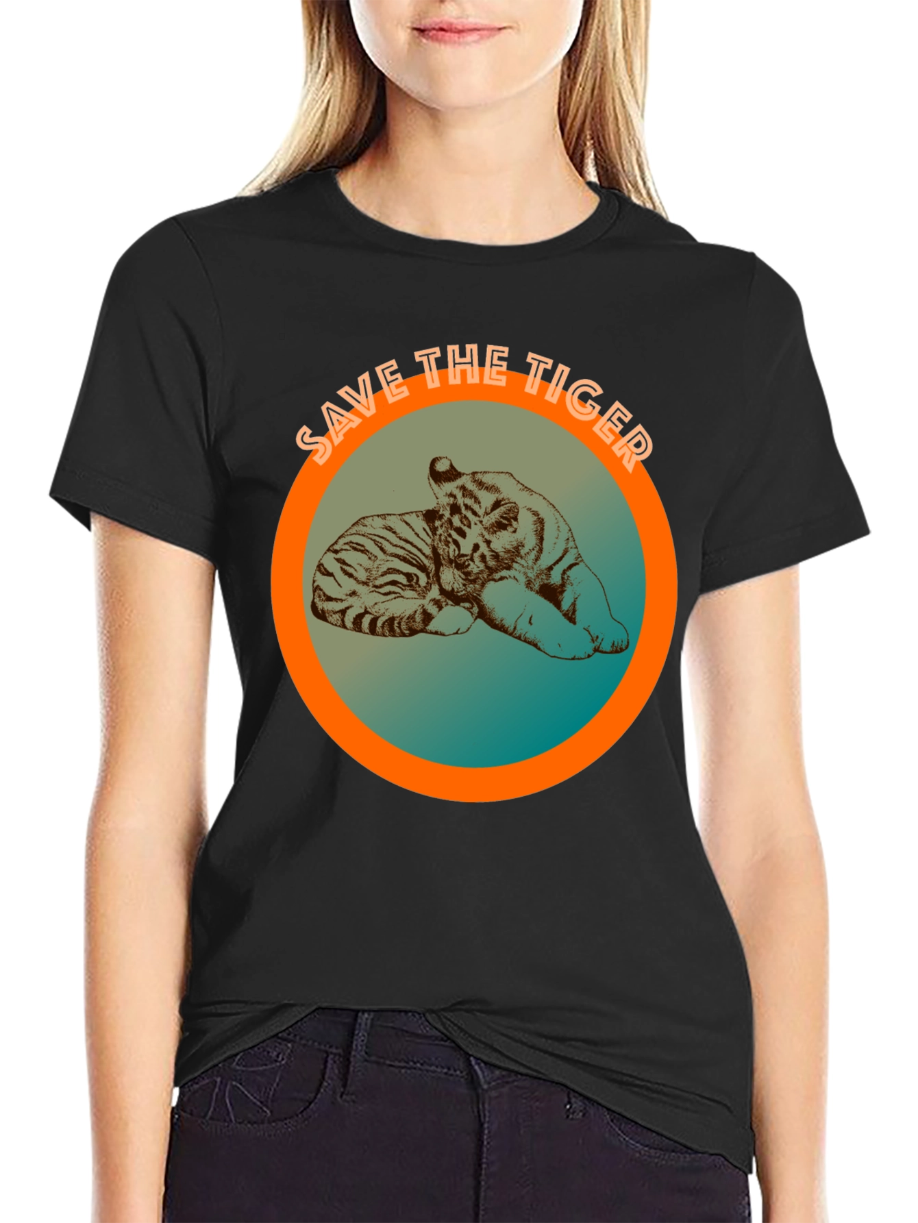 Save the Tiger Graphic Tee