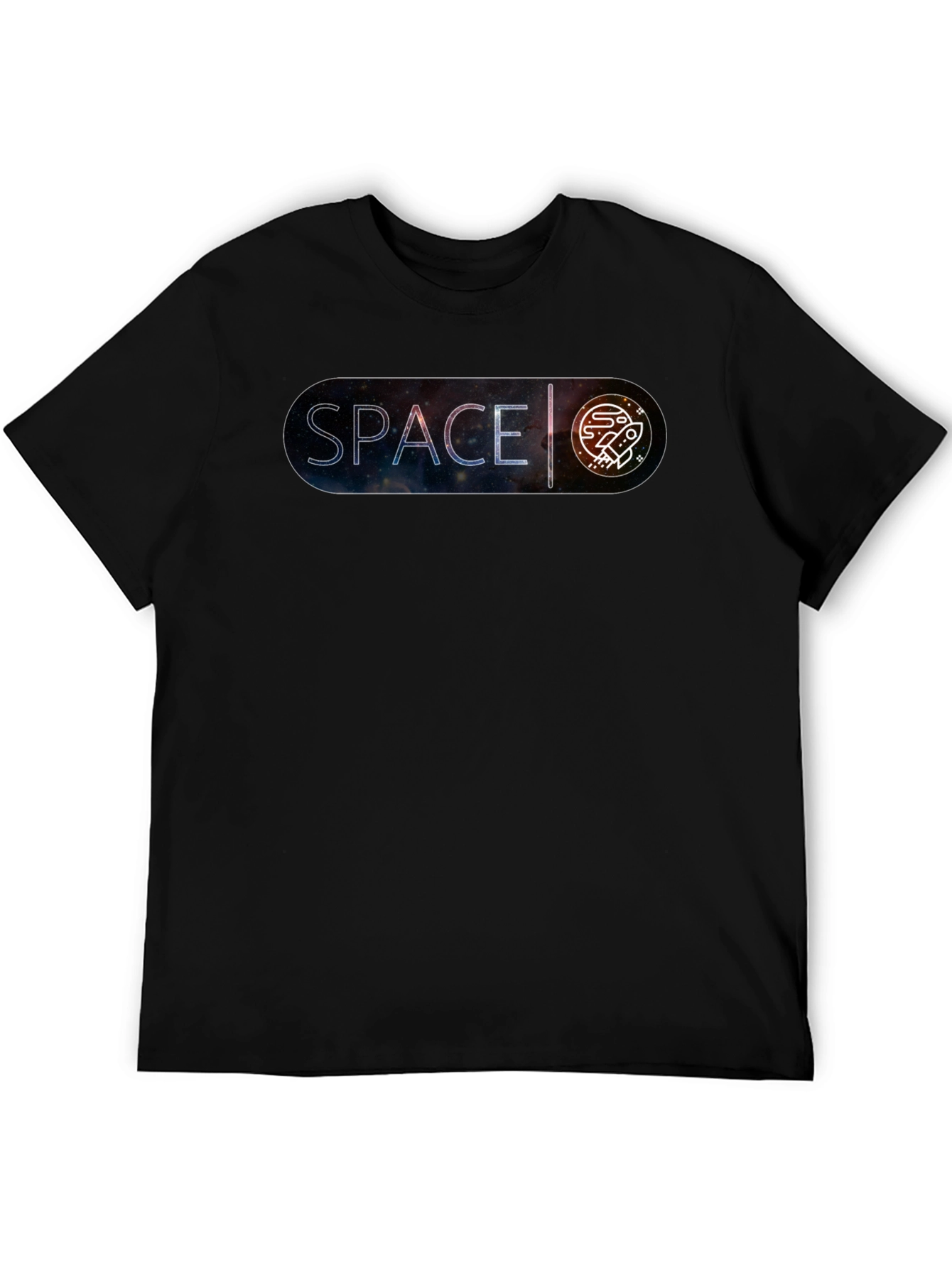 Space Graphic Tee - Trendy Galaxy Design
