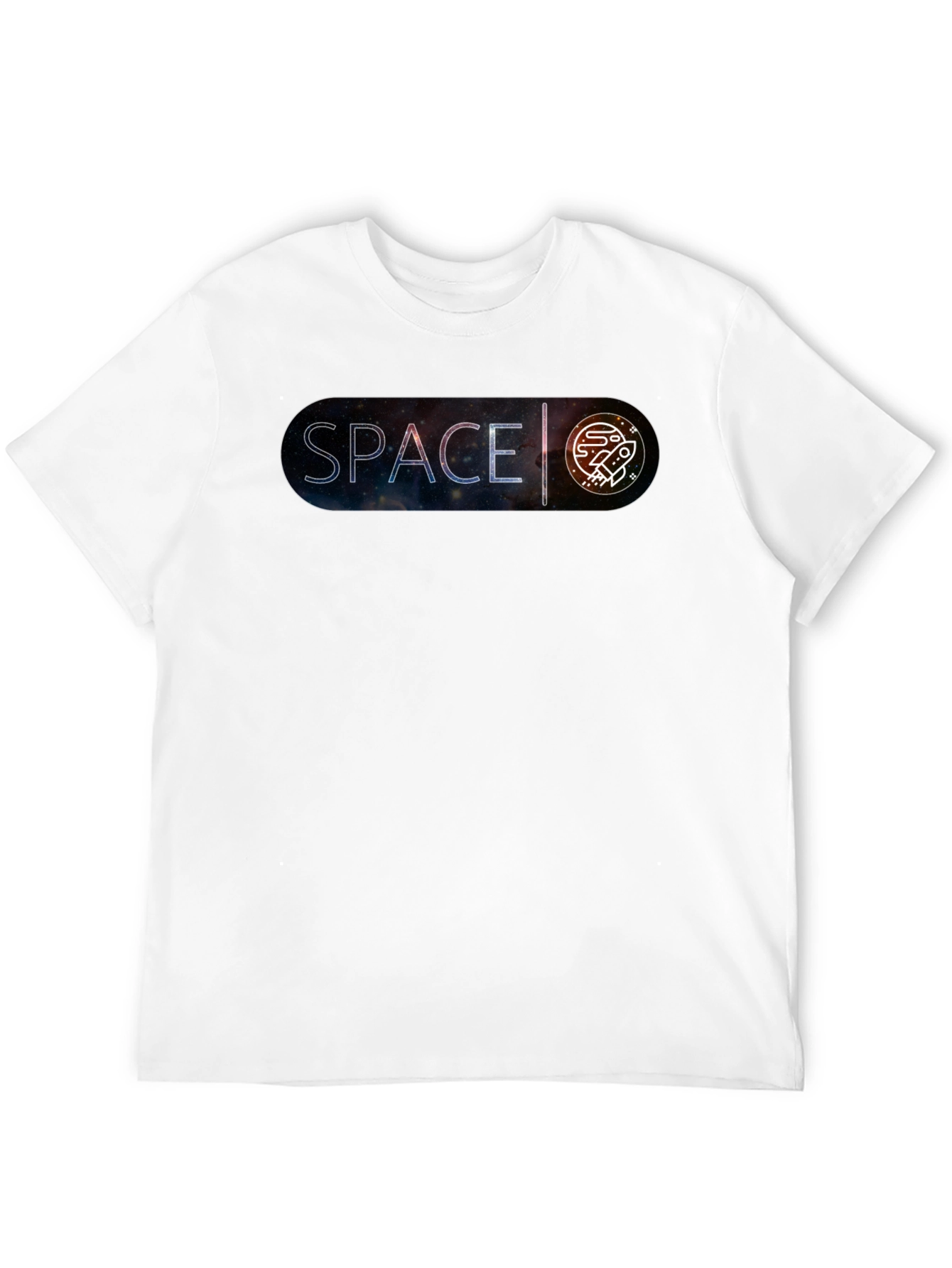 Space Graphic Tee - Trendy Galaxy Design