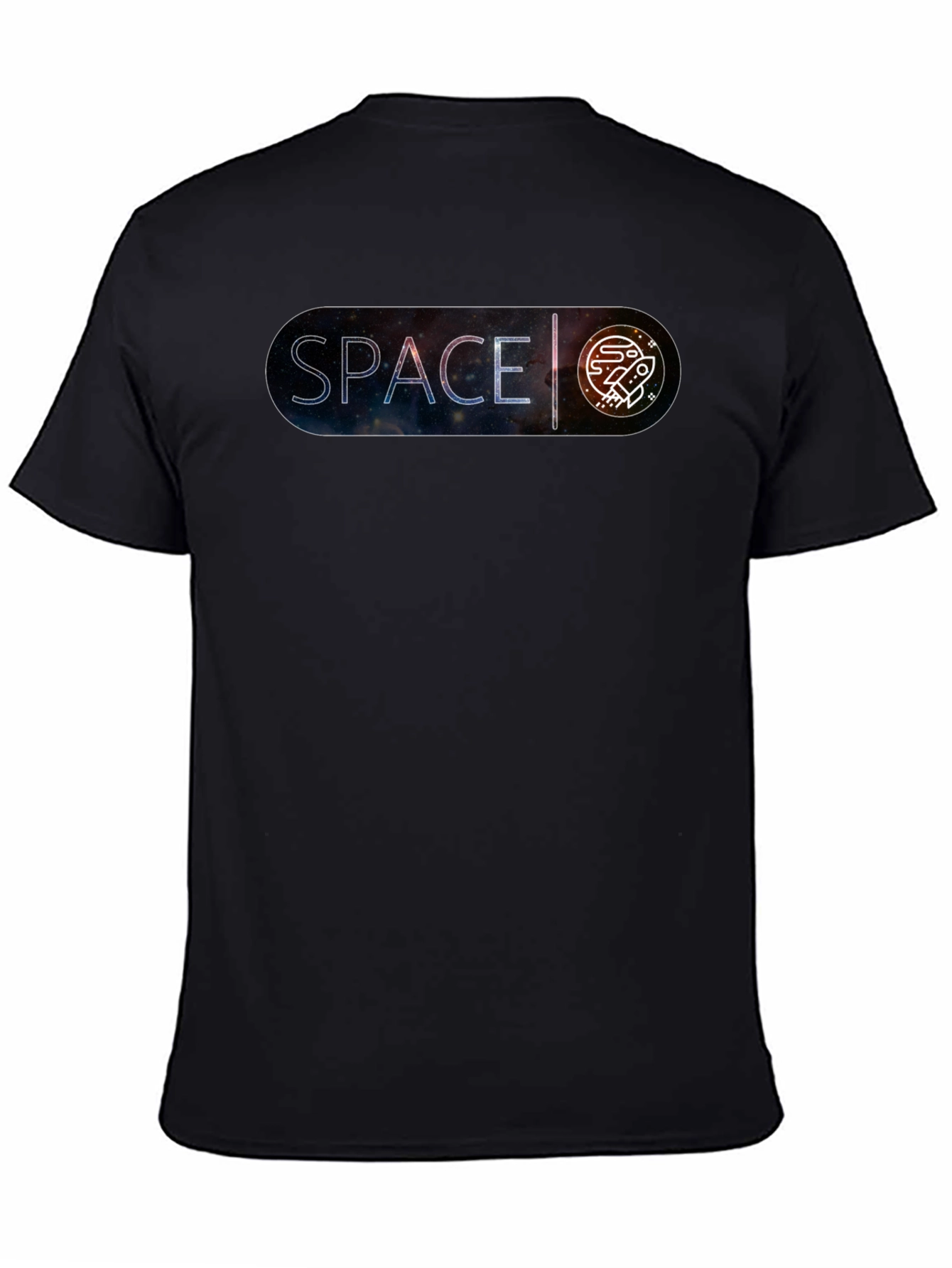 Space Graphic Tee - Trendy Galaxy Design