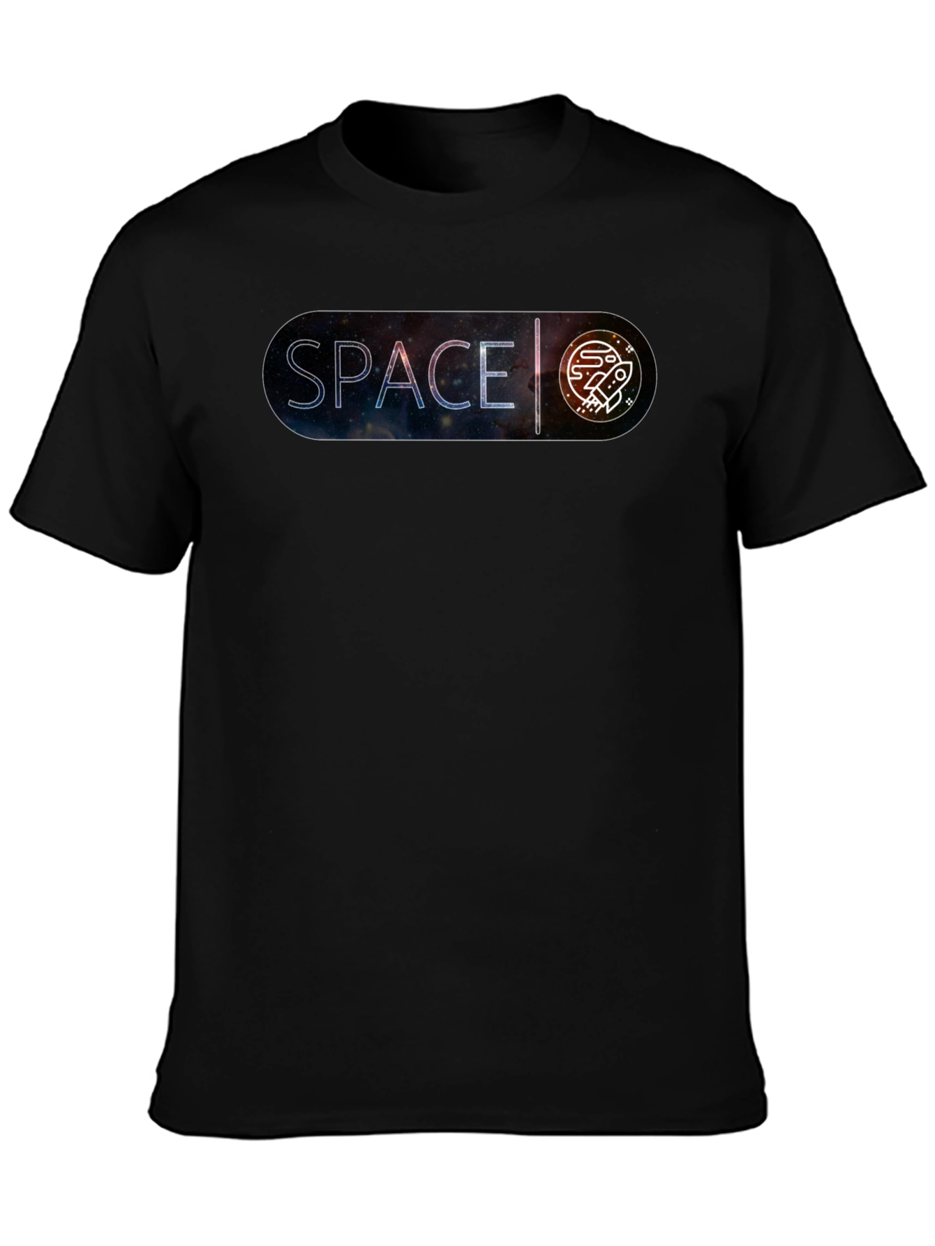 Space Graphic Tee - Trendy Galaxy Design